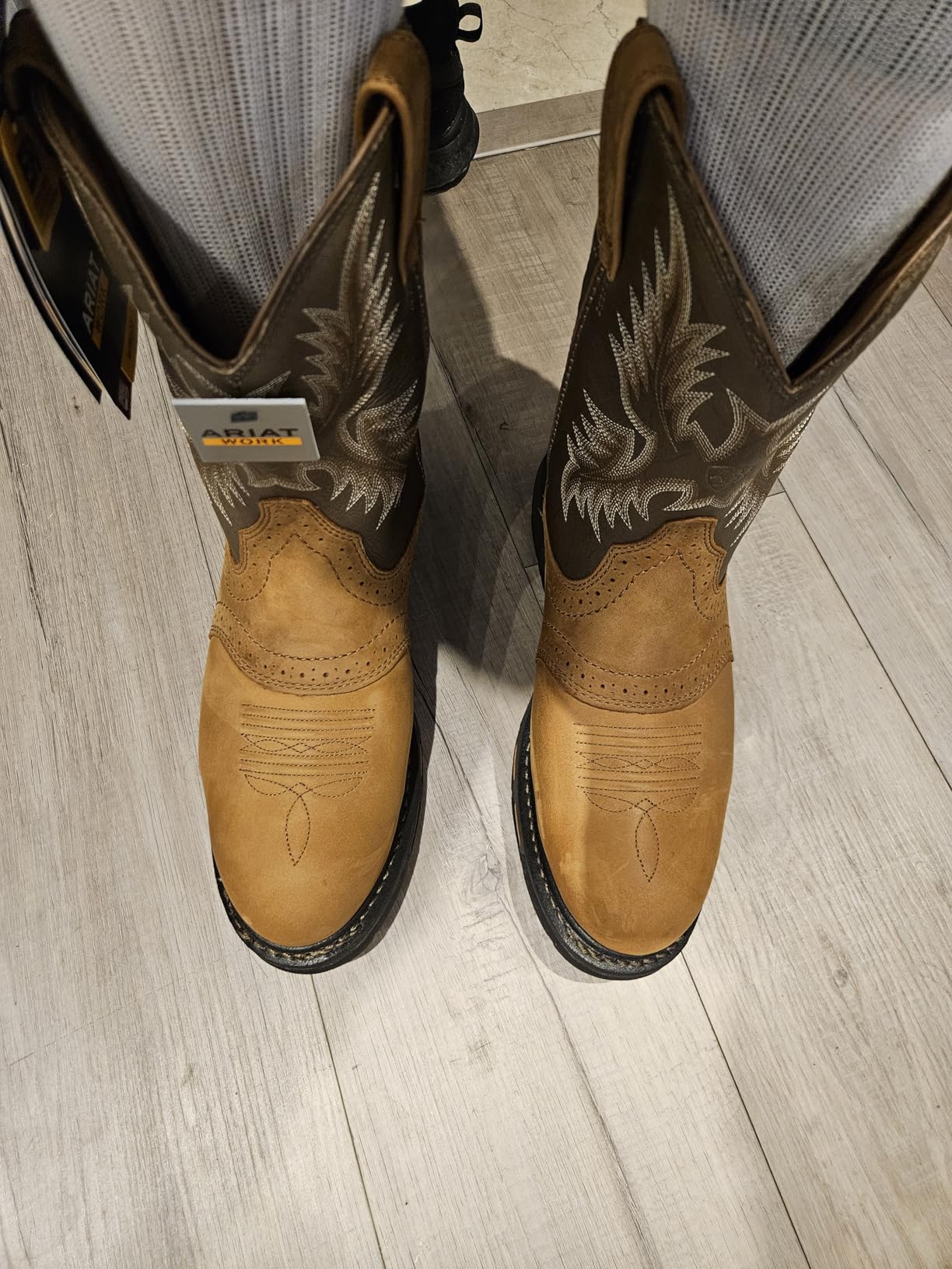 Ariat Men's WorkHog Waterproof Work Boot customer photo 1