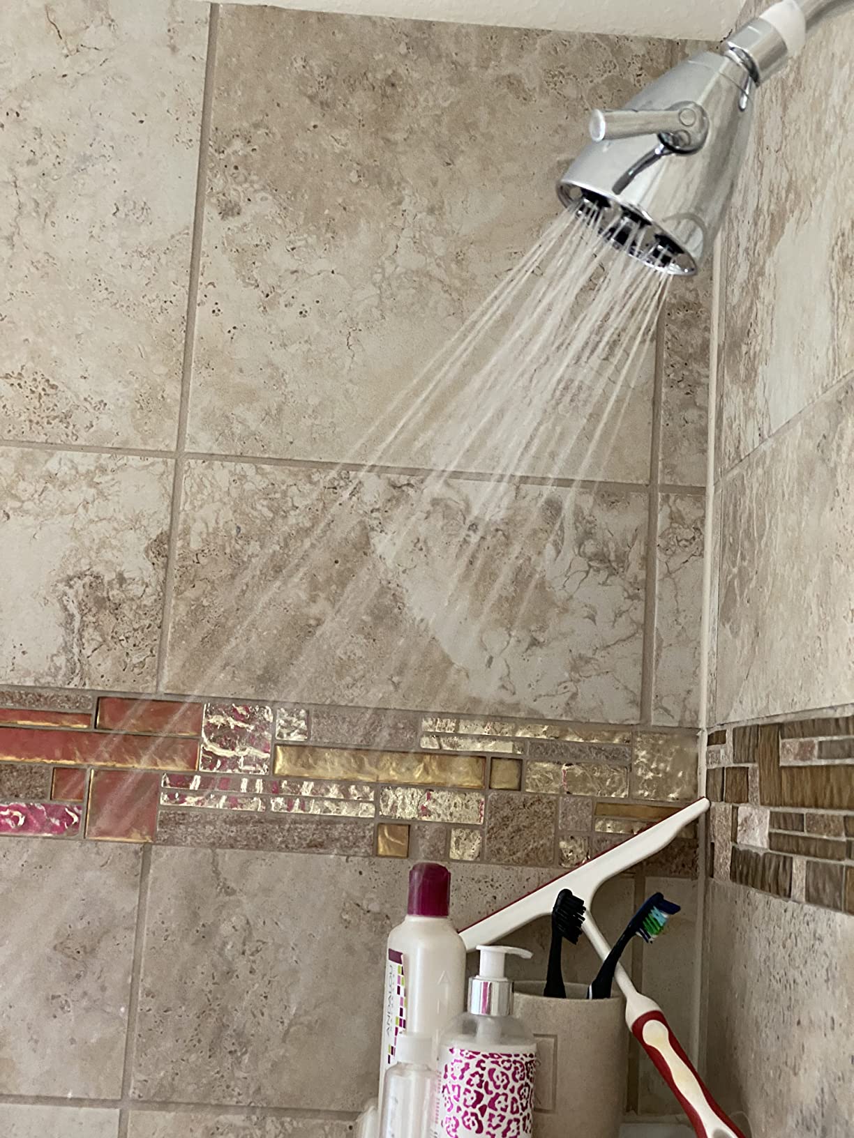 Speakman S-2252 Signature Icon Anystream Adjustable High Pressure Shower Head - 2.5 GPM Solid Brass Replacement Bathroom Showerhead, Polished Chrome Finish customer photo 2