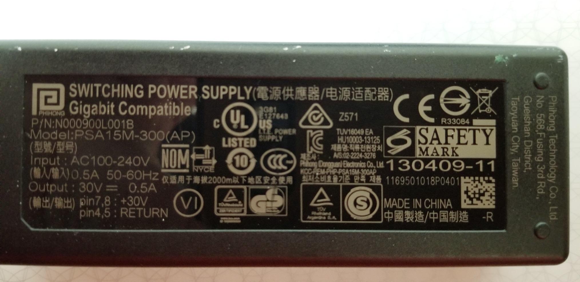 BV-Tech 30W Gigabit PoE+ Injector-Level VI Efficiency- (328 Feet Range) – 54V IEEE 802.3at/af and NDAA Compliant Plug and Play Power Adapter for IP Cameras, CCTV & IP Phones customer photo 2