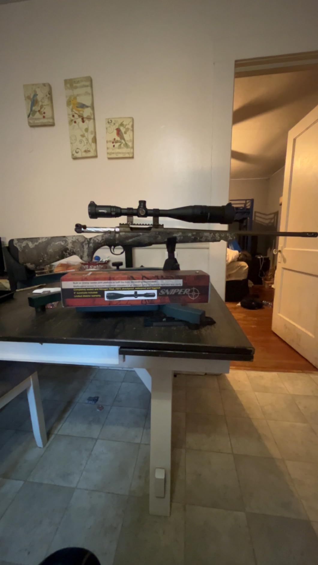 FSI Rifle Scopes 4-16x50 / 6-24x50 /4-12x50 w/Front AO Adjustment, Red/Blue/Green Illuminated Reticle with Picatinny Scope Rings customer photo 2