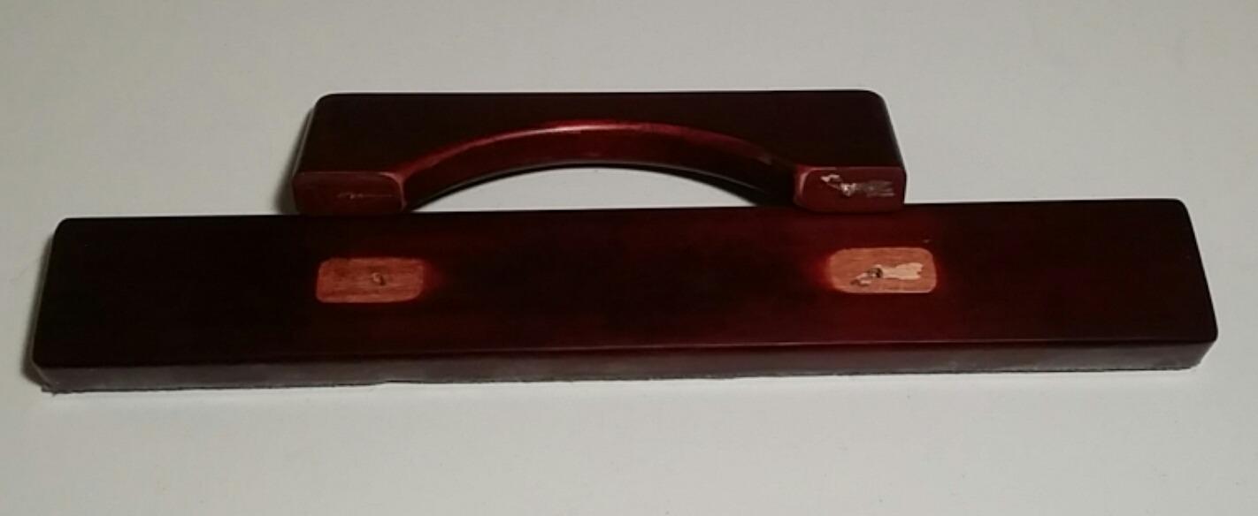 Hathaway Shuffleboard Table Brush – Hardwood Handle with Soft Felt Base – Quick and Easy Excess Wax Removal Tool – Essential Shuffleboard Accessories for Playfield Maintenance – Dark Cherry Finish customer photo 1