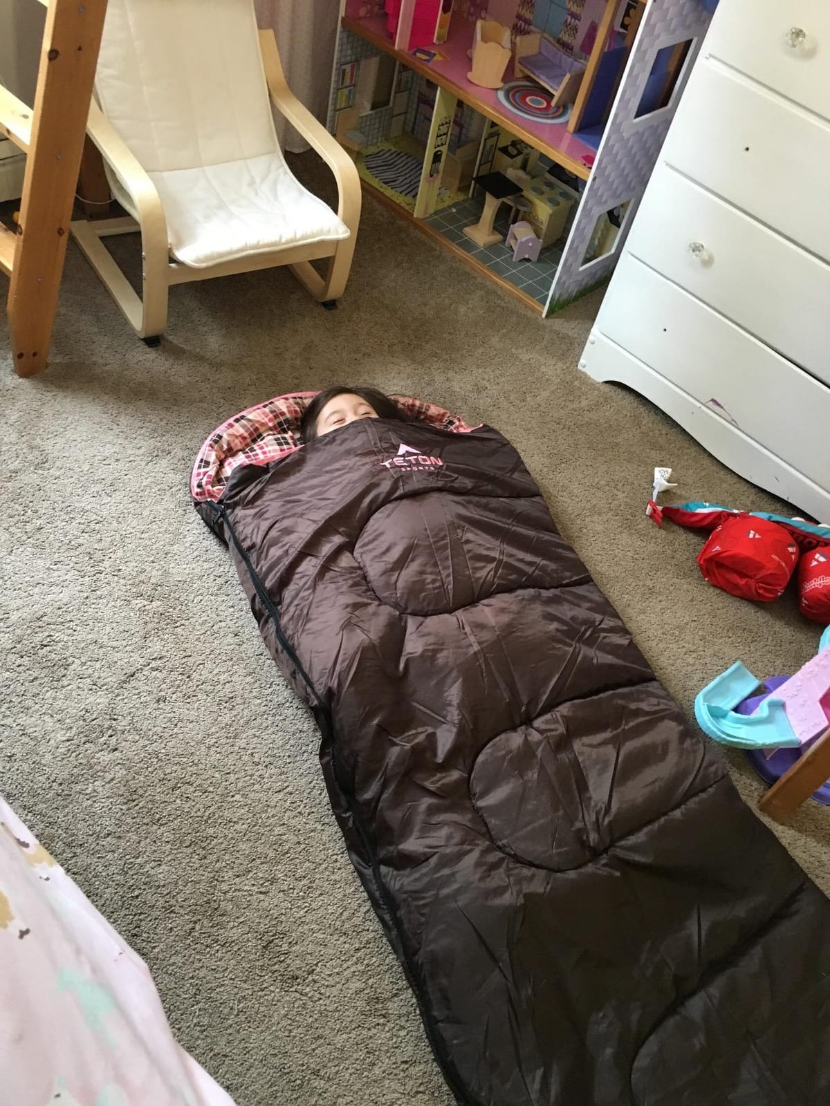 Teton Junior, 20 Degree and 0 Degree Sleeping Bags. Finally, Sleeping Bag for Boys, Girls, All Kids, Warm and Comfortable, for All Camping Weather and Built to Last customer photo 1