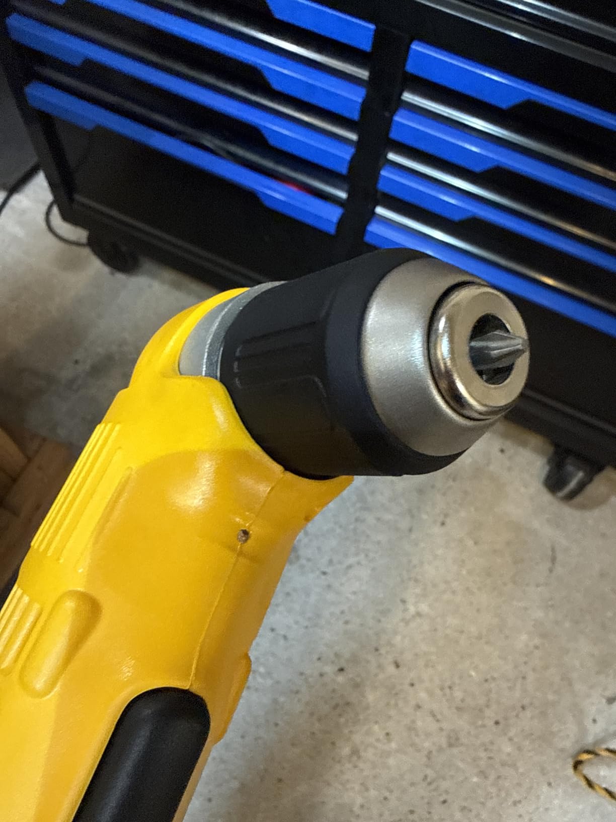 DEWALT DCD740B 20-Volt MAX Li-Ion Right Angle Drill (Tool Only) customer photo 1