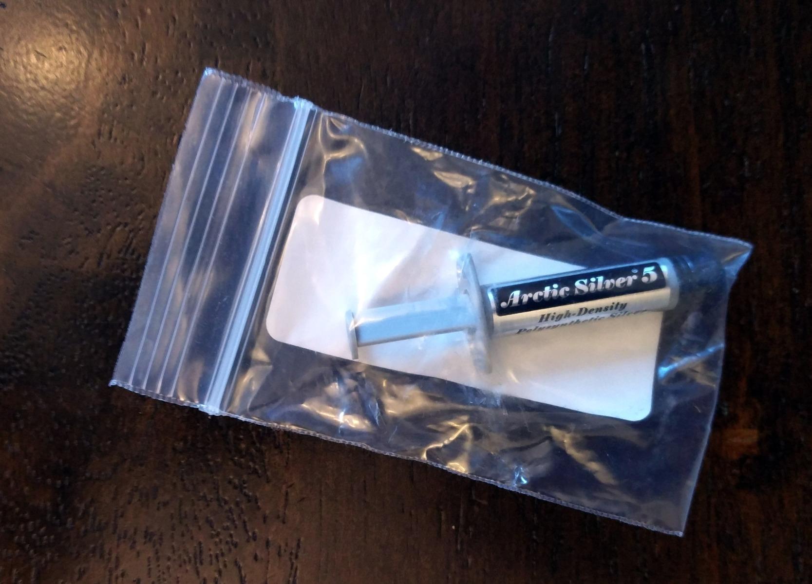Arctic Silver 5 AS5-3.5G Thermal Paste,Black, Grey customer photo 1