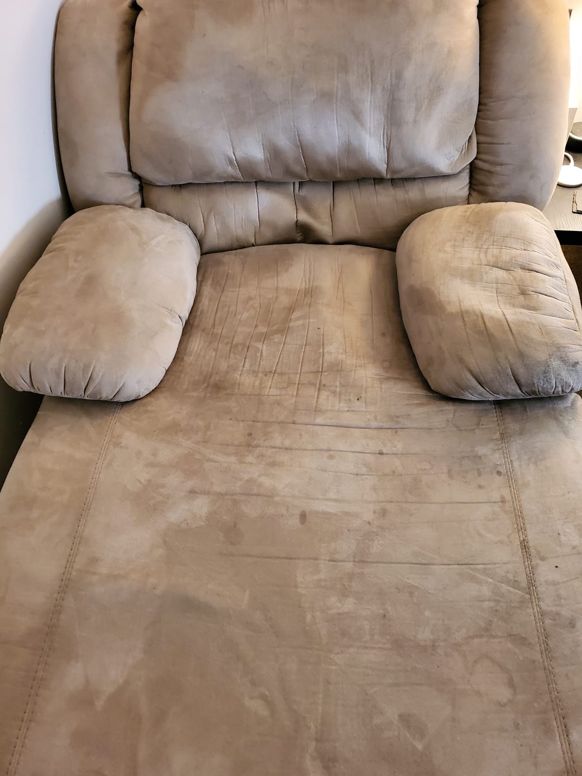 ForceField® Fabric Cleaner Professional Strength, Deeply Penetrates Water Safe Fabric & Fibers of Upholstery, Clothing, Rugs & Carpeting - 22oz customer photo 2
