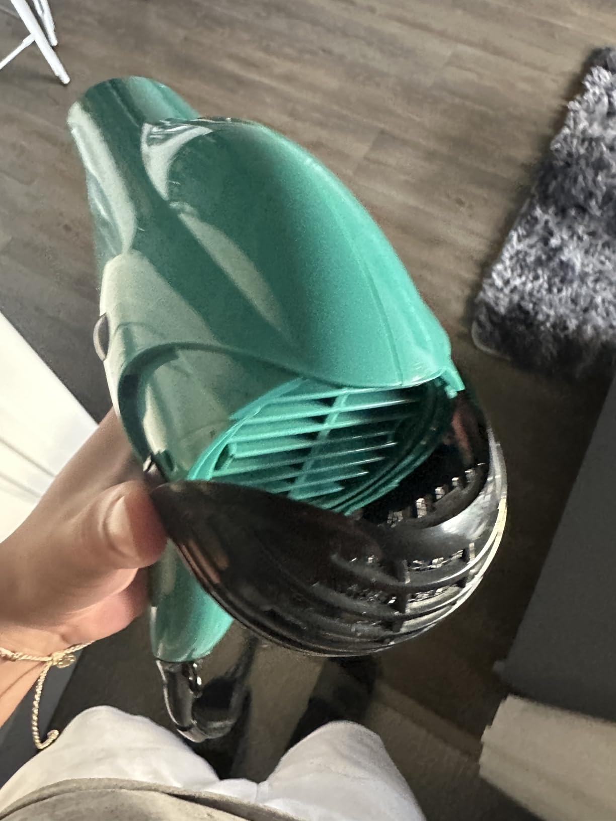 Revlon Volume Booster Hair Dryer | 1875W for Voluminous Lift and Body, (Green) customer photo 1