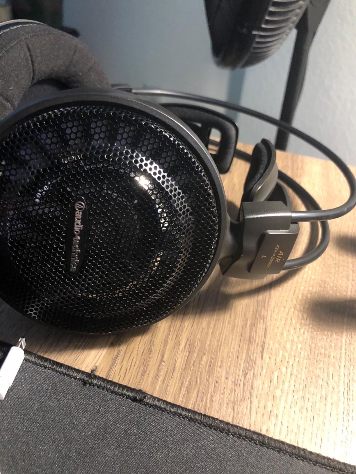 Audio-Technica ATH-AD900X Open-Back Audiophile Headphones, Black customer photo 2