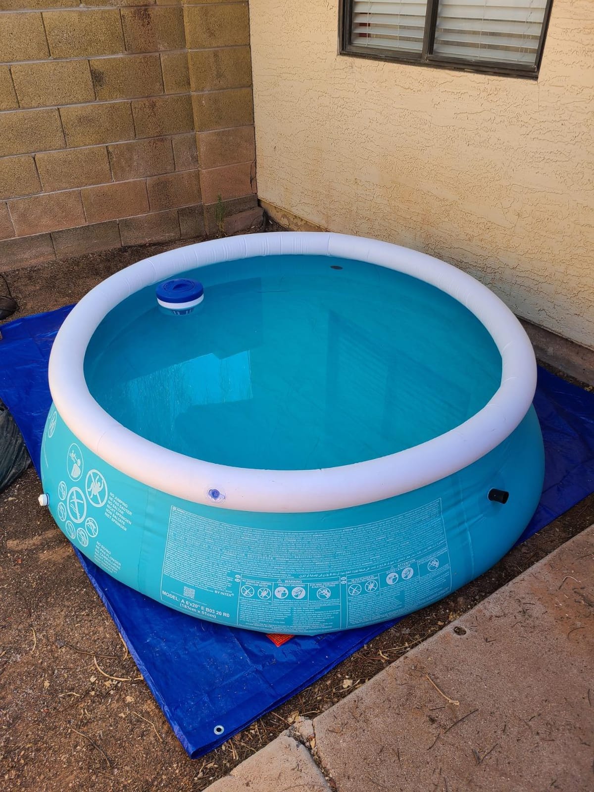 Intex 6ft X 20in Easy Set Above Ground Swimming Pool 28101EH customer photo 2