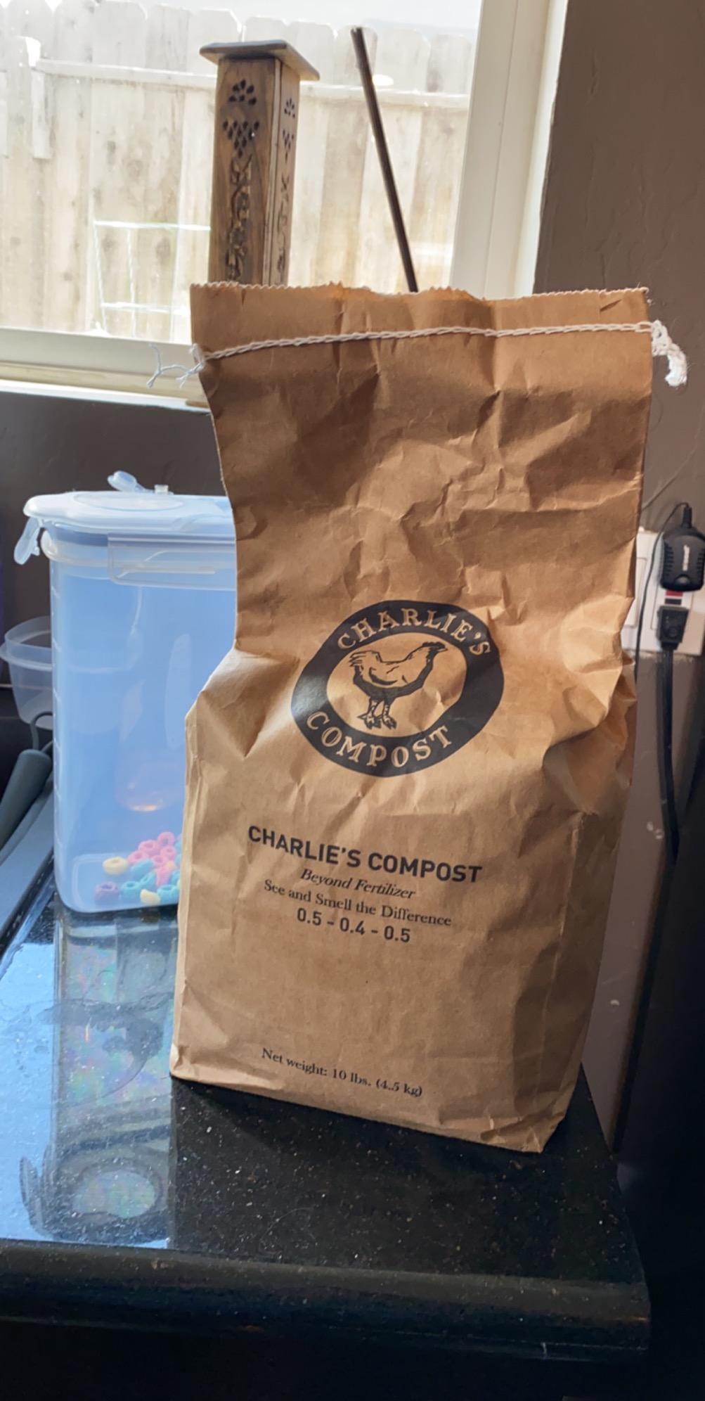 Charlie's Compost 10lb customer photo 1