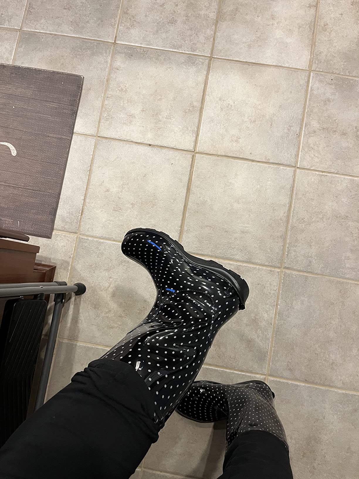 Sloggers Waterproof Garden Rain Boots for Women - Cute MidCalf Boots customer photo 2