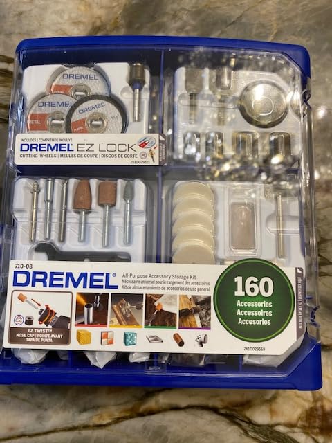 Dremel 160-Piece Rotary Tool Accessory Kit w/EZ Lock Technology (710-08) customer photo 2