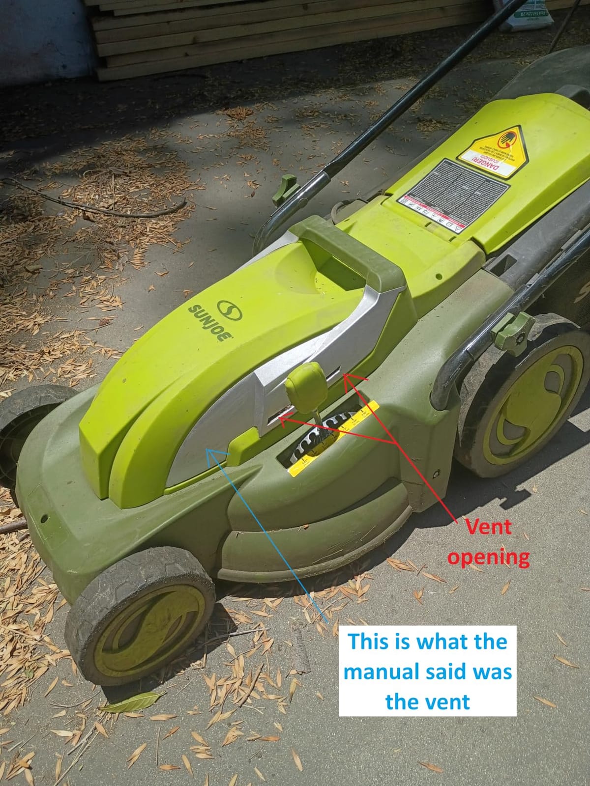 Sun Joe MJ403E Mow Joe 17-Inch 13-Amp Electric Lawn Mower/Mulcher customer photo 1