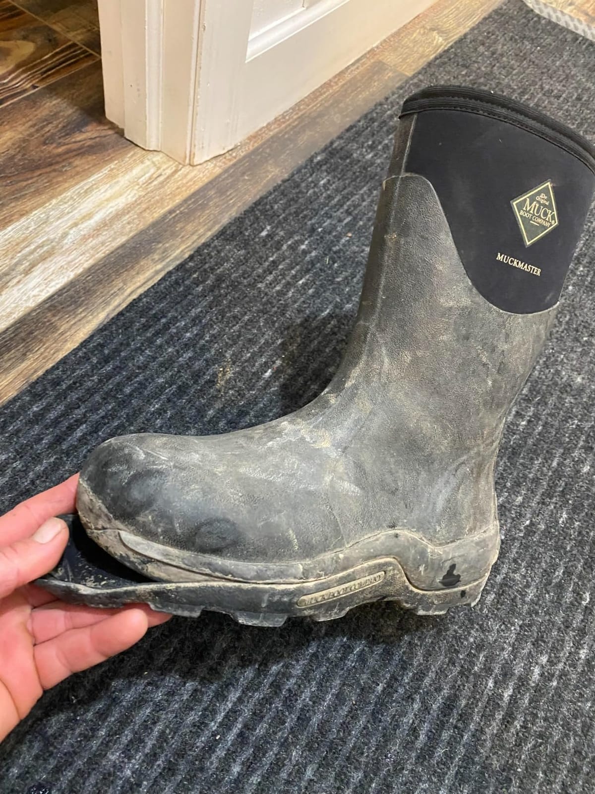 MUCK Men's Chore Met Guard Work Boots customer photo 1