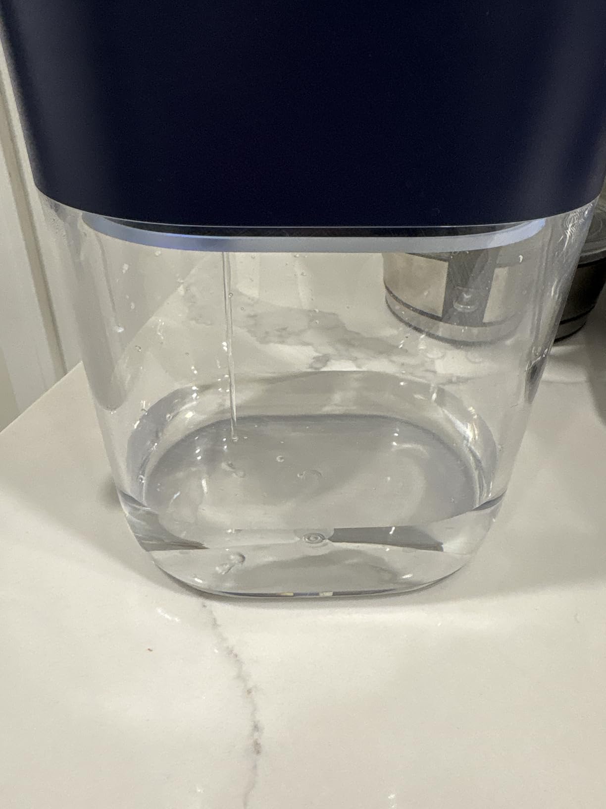 LARQ PureVis 3-in-1 Smart Water Filter Pitcher with UV-C Purifier and App | Lead, PFAS and chlorine out, minerals in. BPA-free plastic water filtration pitcher and jug, fits a fridge. 8 cup, P. White customer photo 2