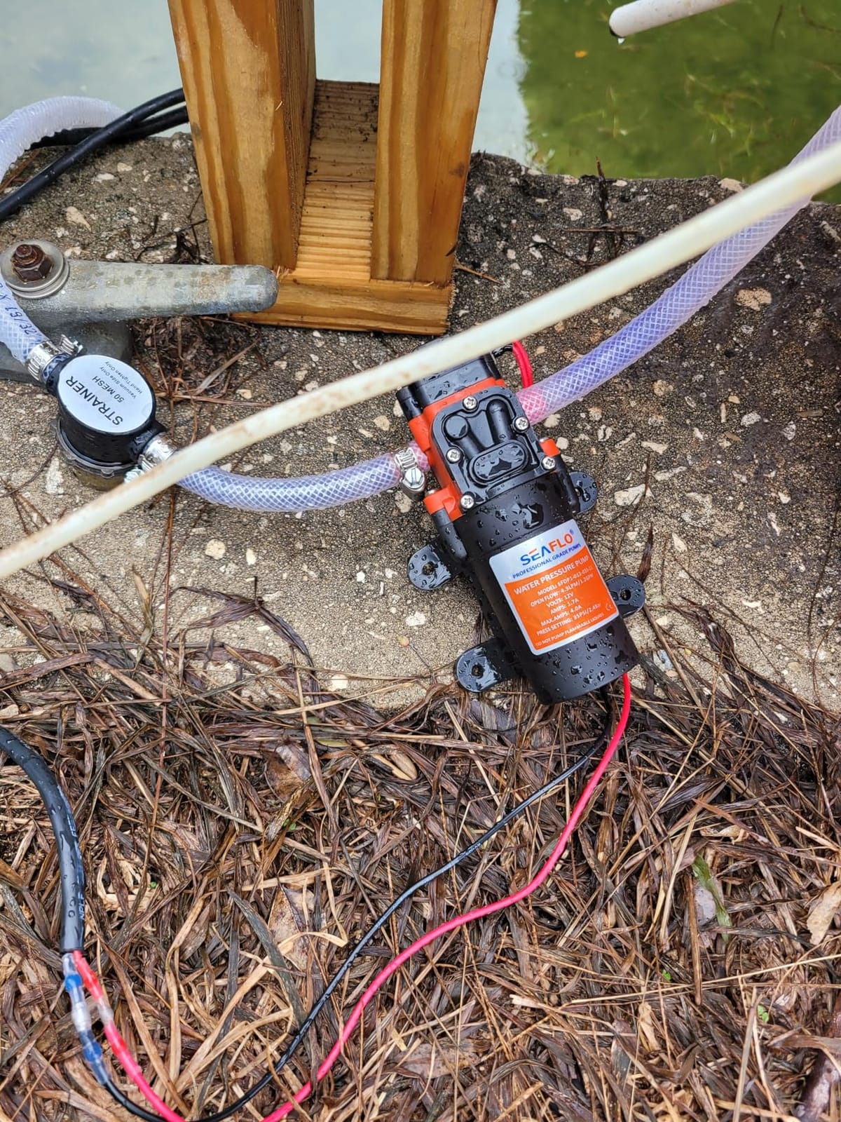 SEAFLO 21 Series Water Pressure Diaphragm Pump - 12V DC, 1.2 GPM, 35 PSI, Adjustable Pressure Switch, Self-Priming, Quiet Operation, Durable Compact Design for RV, Boat, Off-Grid Use - 4-Year Warranty customer photo 2