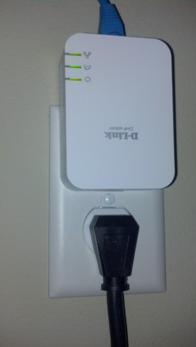 D-Link DHP-601AV, Powerline Adapter Starter Kit Ethernet Over Power Gigabit AV2 Up to 1000Mbps MIMO Internet Network Wall Plug In customer photo 2