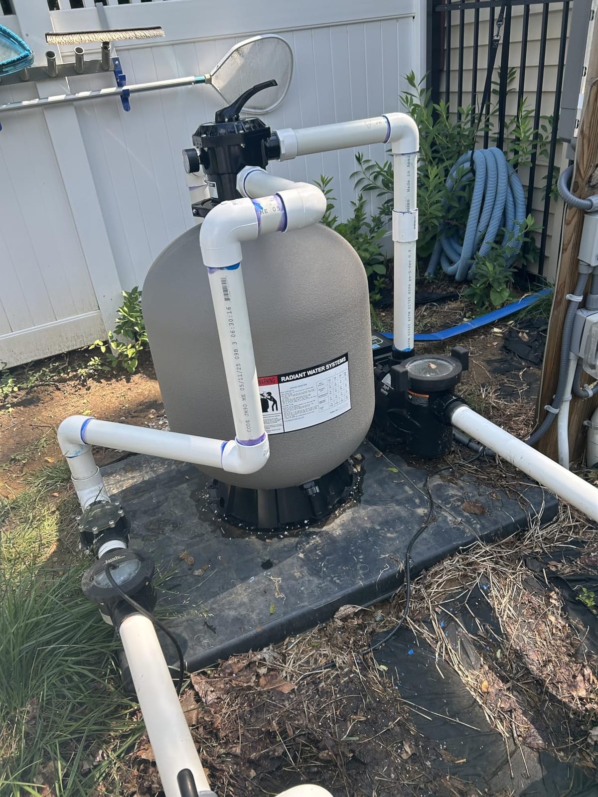 Rx Clear Radiant Sand Filter | 24 Inch Tank | 6-Position Valve customer photo 1