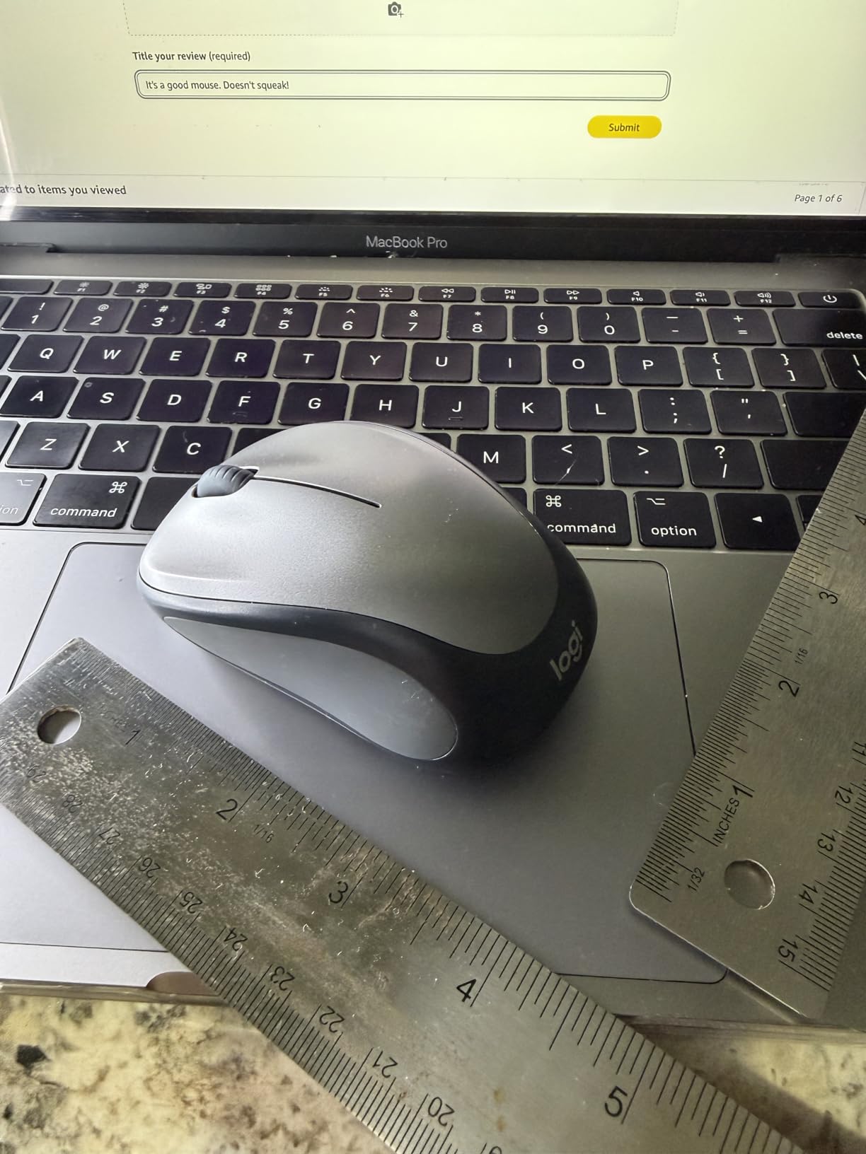 Logitech M317 Compact Ambidextrous 2.4 GHz Wireless Mouse - Black customer photo 2