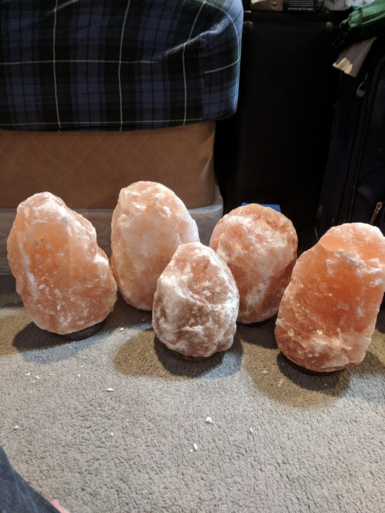 Black Tai Salt Co. Himalayan Salt Lamp 30-40 lbs with Cord customer photo 1
