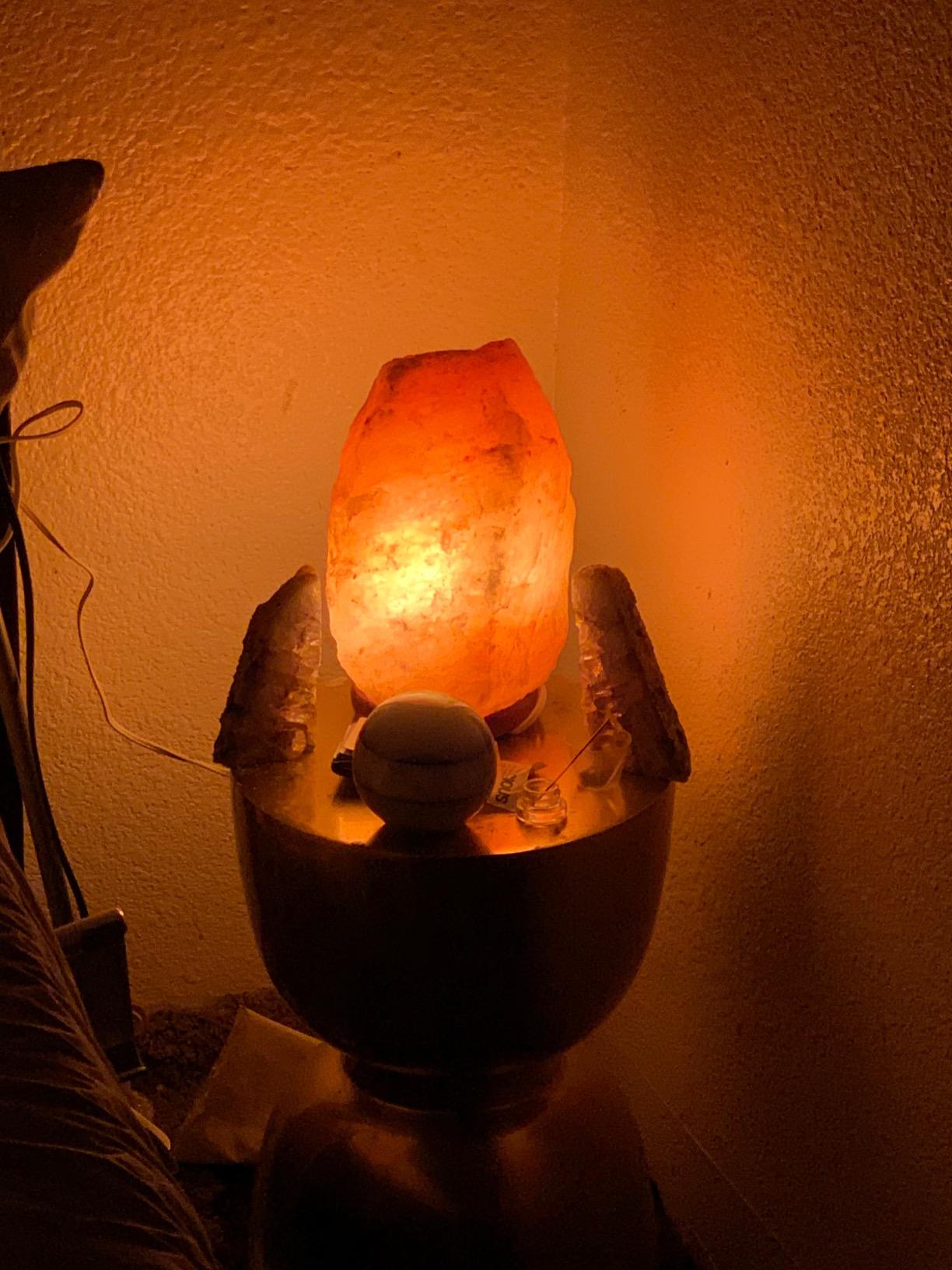Black Tai Salt Co. Himalayan Salt Lamp 30-40 lbs with Cord customer photo 2