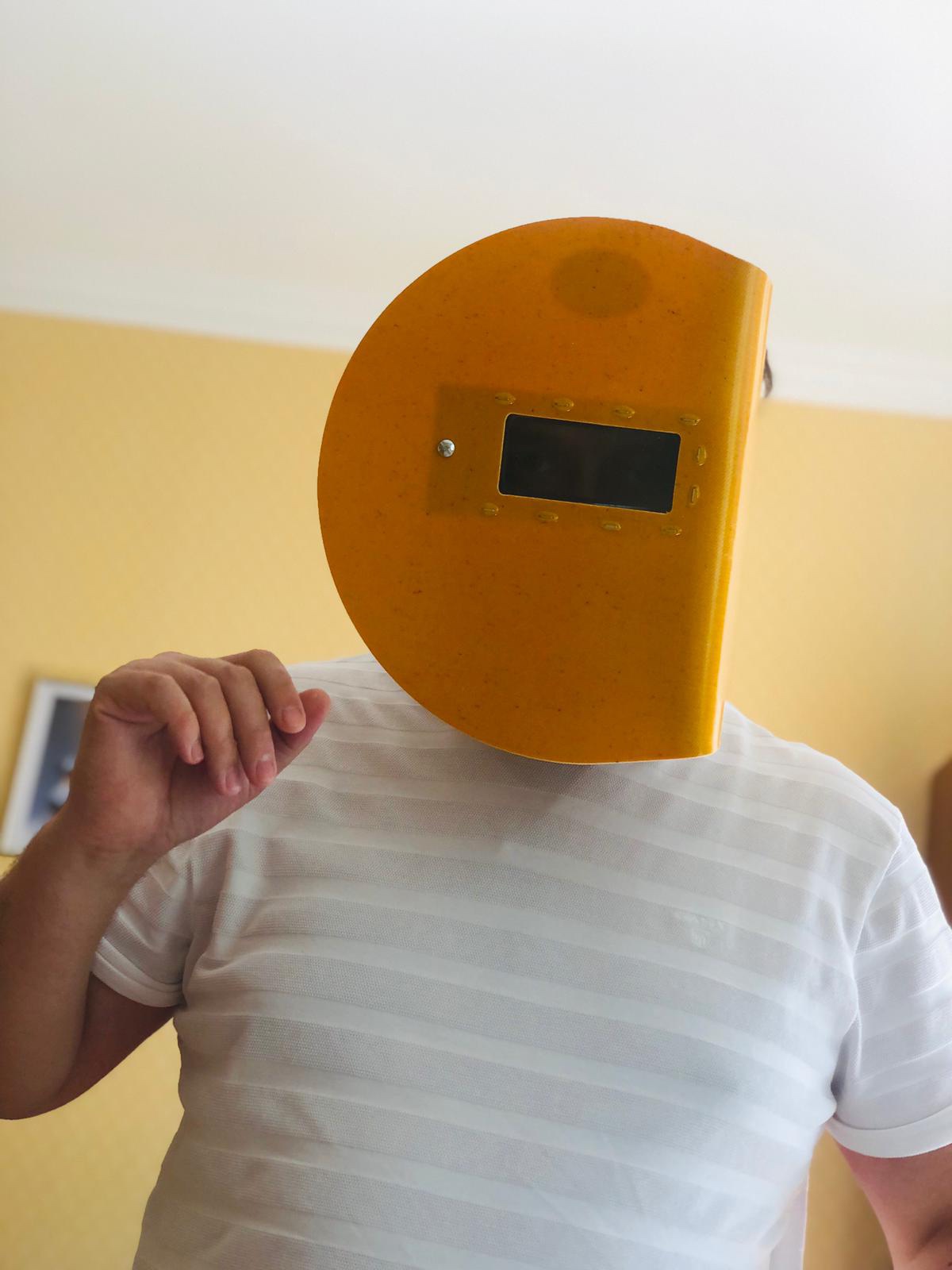 Original Pancake Welding Hood Right Hand customer photo 2