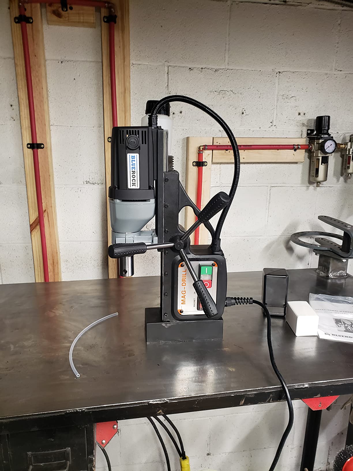 BLACK BLUEROCK Tools Model BRM-35A Typhoon Magnetic Drill Roto-Broach customer photo 2