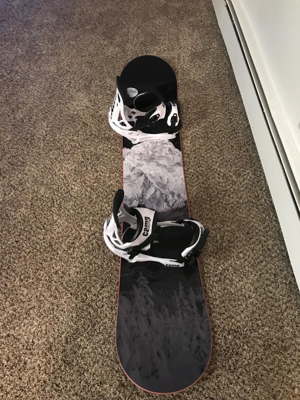 System MTN Snowboard with Summit Bindings Men's Snowboard Package… customer photo 1