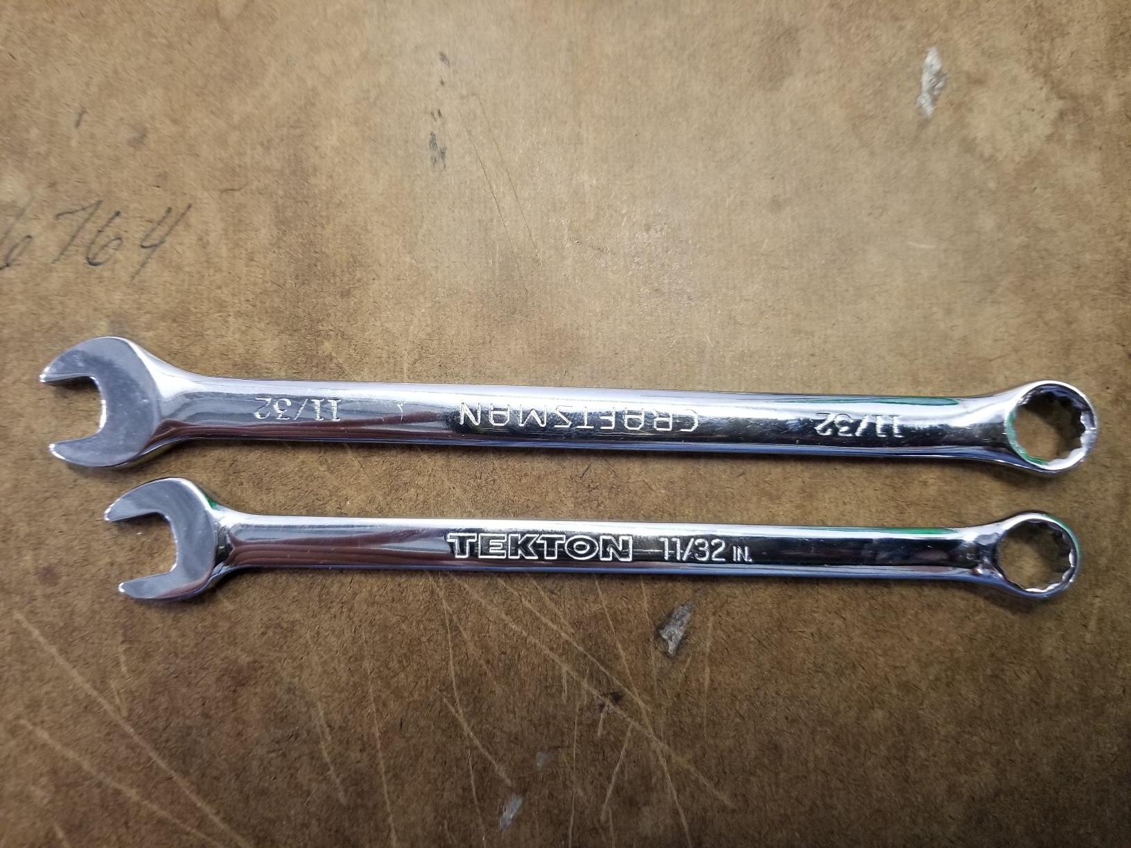 TEKTON Combination Wrench Set, 15-Piece (1/4-1 in.) - Holder | 18772 customer photo 1