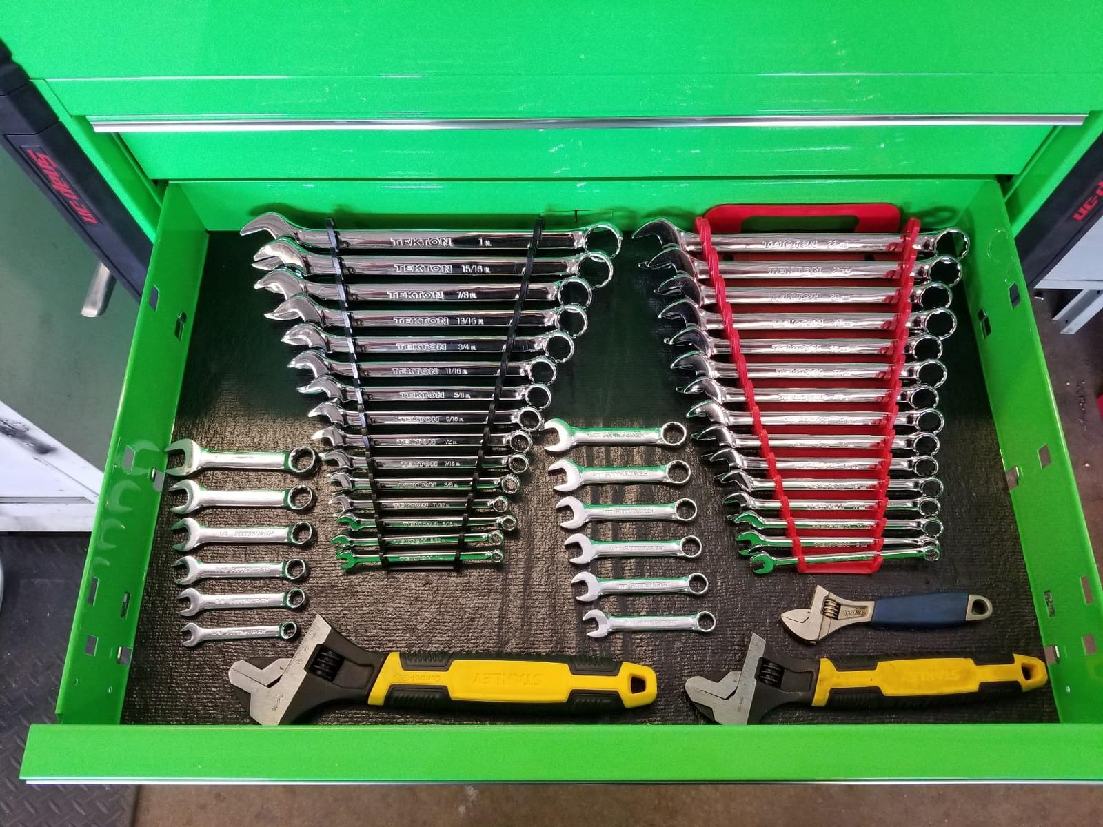 TEKTON Combination Wrench Set, 15-Piece (1/4-1 in.) - Holder | 18772 customer photo 2