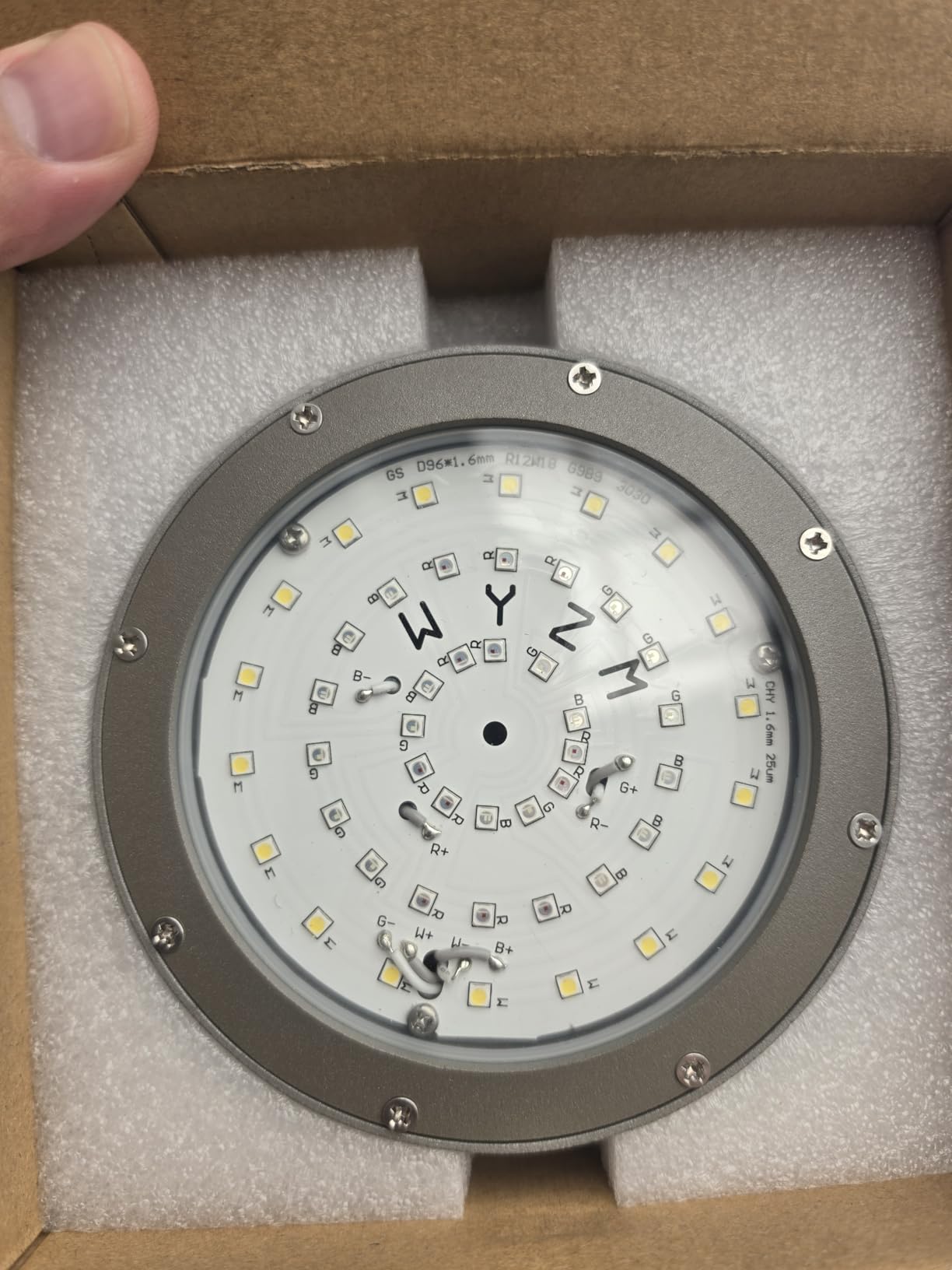 120V Bright Led Pool Light Bulb, 40W, IP65 (RGB+White) | 120V Pool Light Bulb For Inground Pool E27/E26 Base Pool Light Bulb Replacement for Most Pentair Hayward Light Fixture customer photo 2
