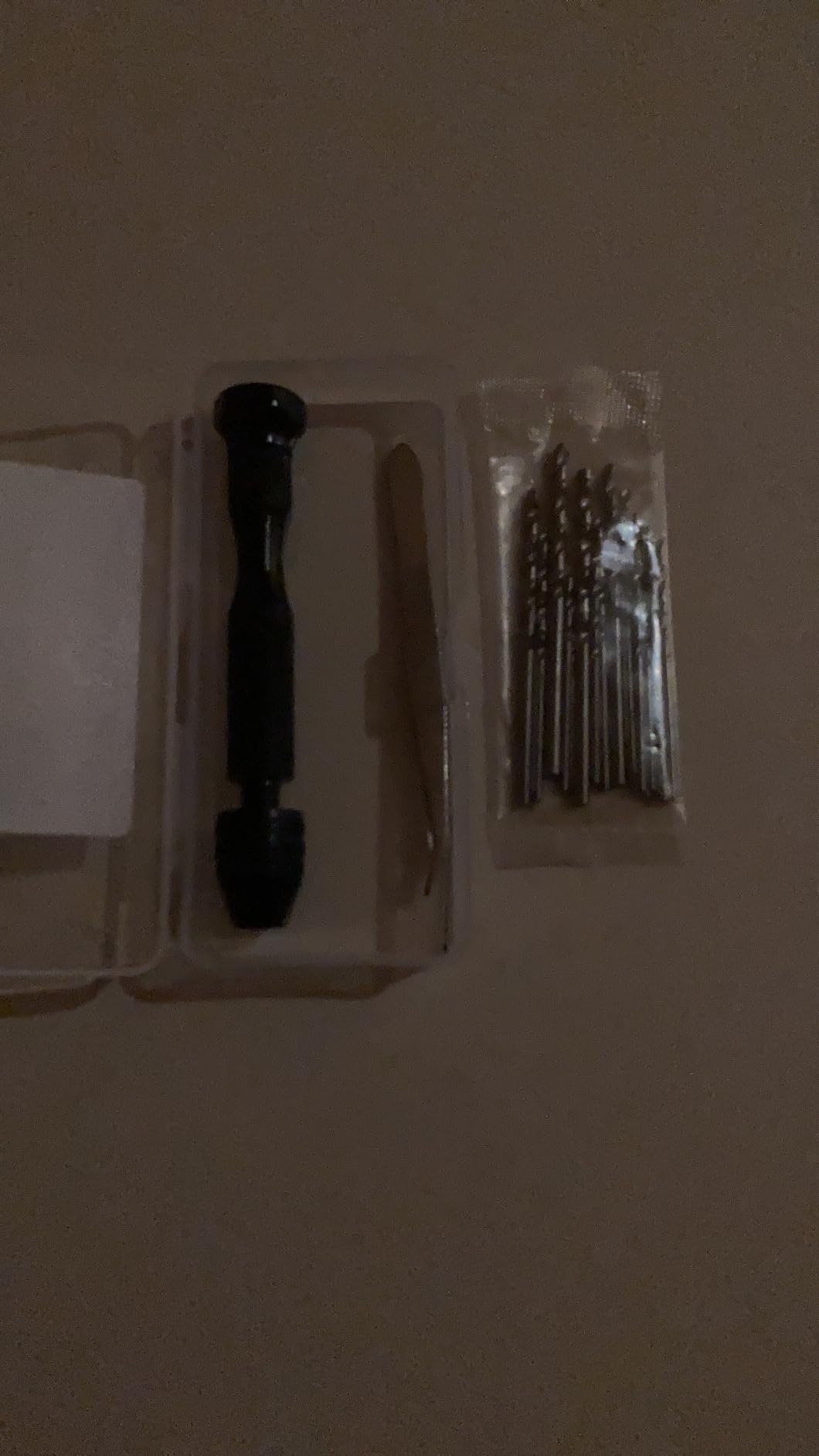 Precision Pin Vise Hand Drill Manual w/Micro Twist Drill Bits Set 0.5-3.0mm customer photo 2