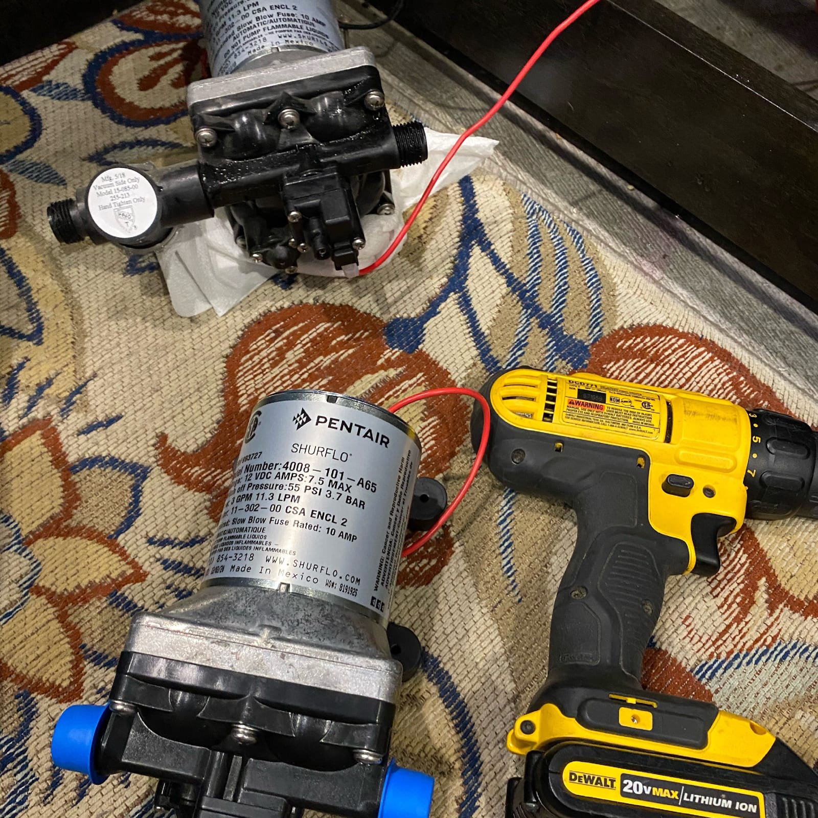 RecPro RV Water Pump Direct Replacement for Shurflo 4008-101-A65 3.0 GPM 12V Self-Prime Camper Water Pump customer photo 2