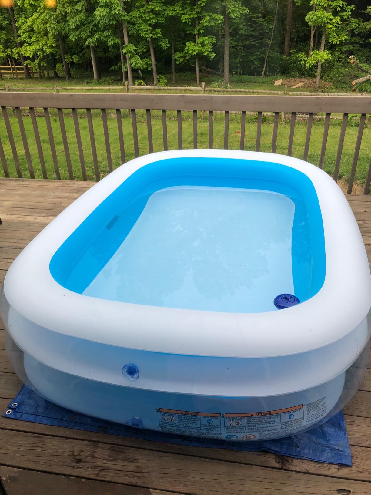 INTEX 57181EP Swim Center Inflatable Family Pool: 159 Gallon Capacity - 90