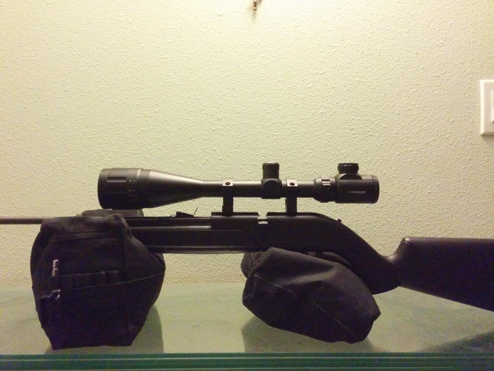 6-24X50 / 4.5-14X50 Optics Hunting Rifle Scope with 20mm Free Mounts customer photo 2