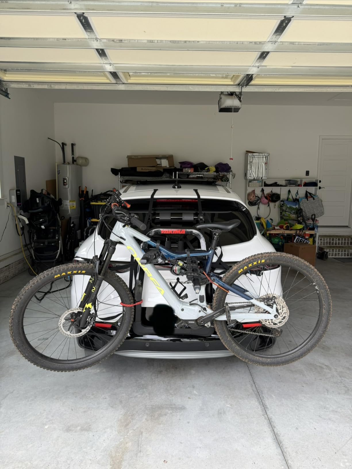 Yakima FullBack 3 Premium Trunk Bike Rack, Holds 3 Bikes, Tool-Free Installation, SuperCush ZipStrips, Foldable Arms, SKS Locks, Bottle Opener customer photo 2