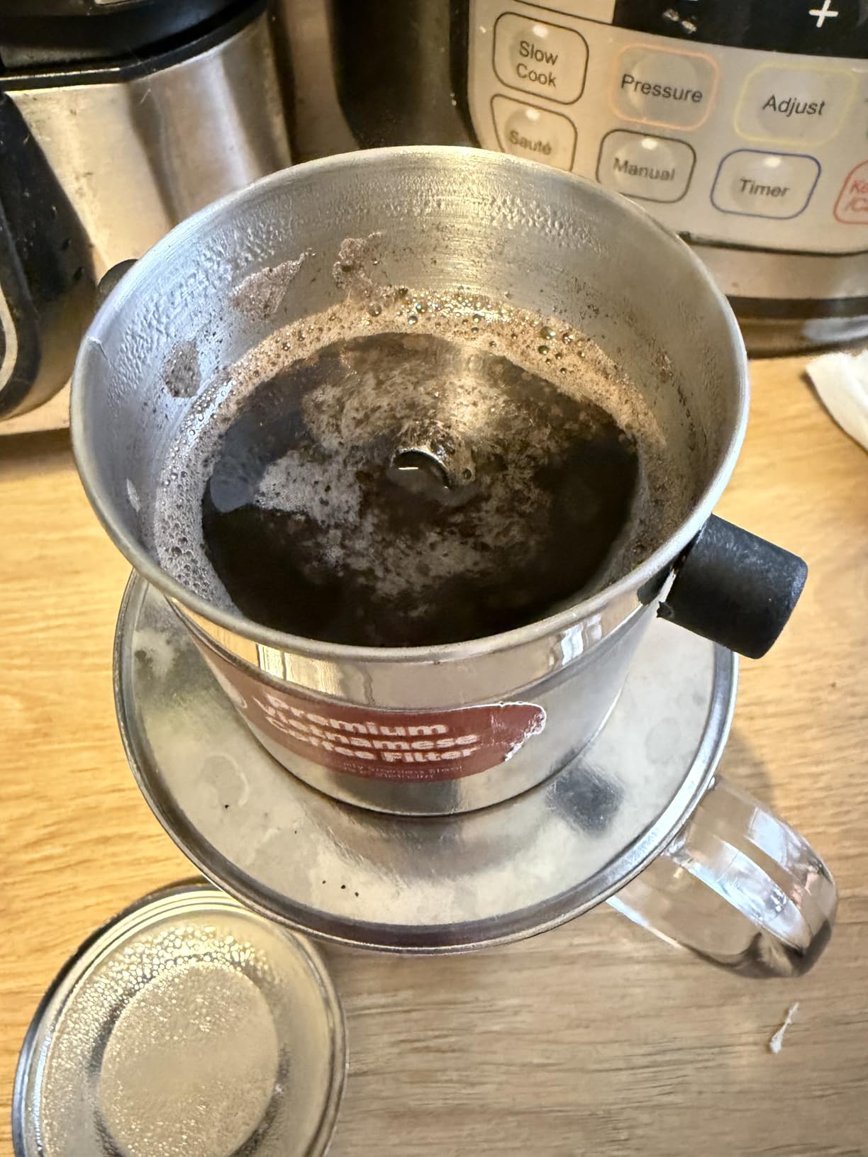 Vietnamese Coffee Filter Set. Also known as a Vietnamese Coffee Maker or Press 8oz. Gravity Insert. Multiple Sizes and Quantities Available customer photo 1
