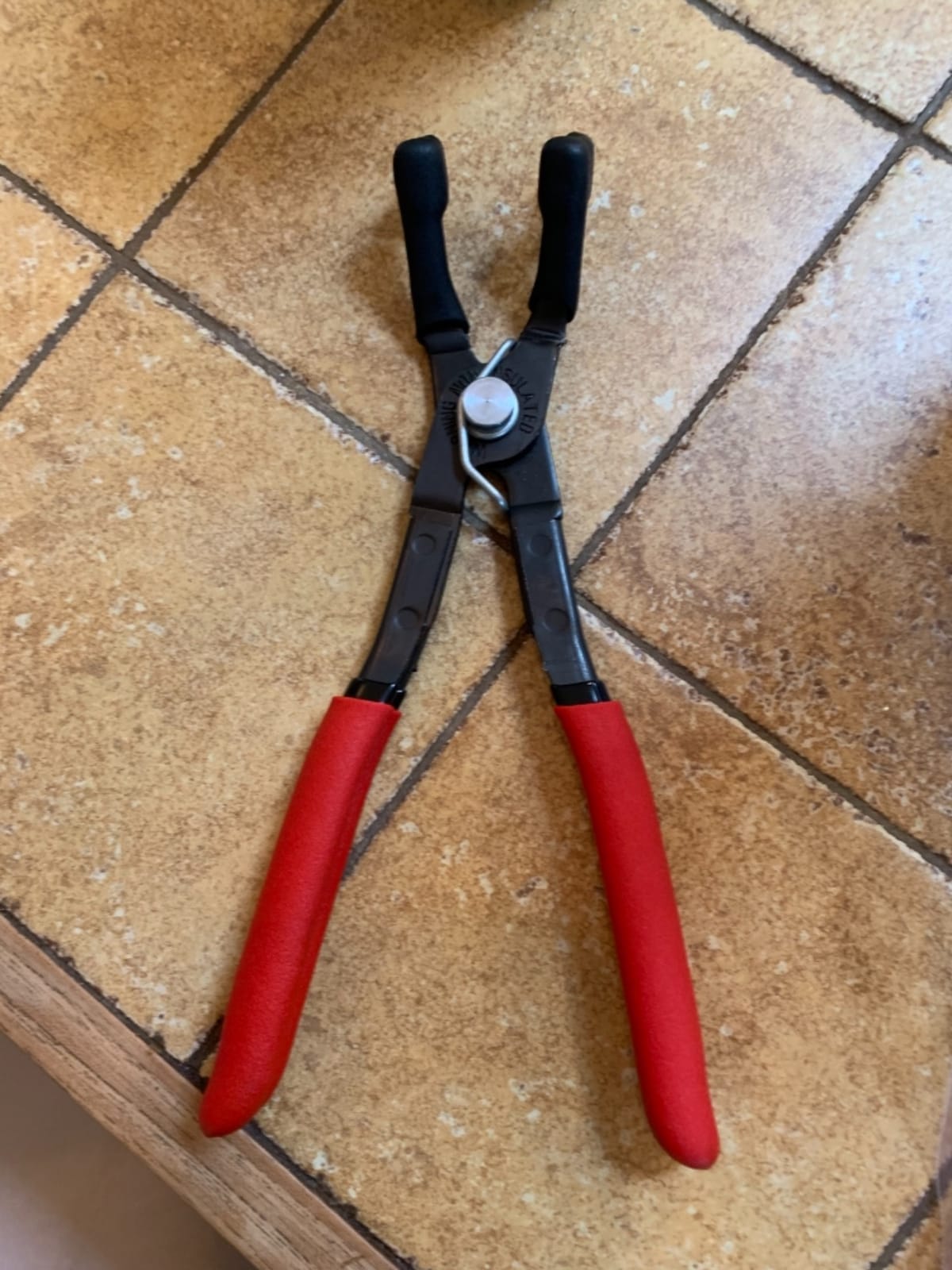 MAG-MATE PLS100 Spark Plug Boot Pliers, Versatile Tool, Durable Pliers, Prevents Wire Damage, Electrical Shock, and Burns, 45-degree Jaw Angle, Secure Grip, 9 ¾ Inches Plier Length customer photo 2