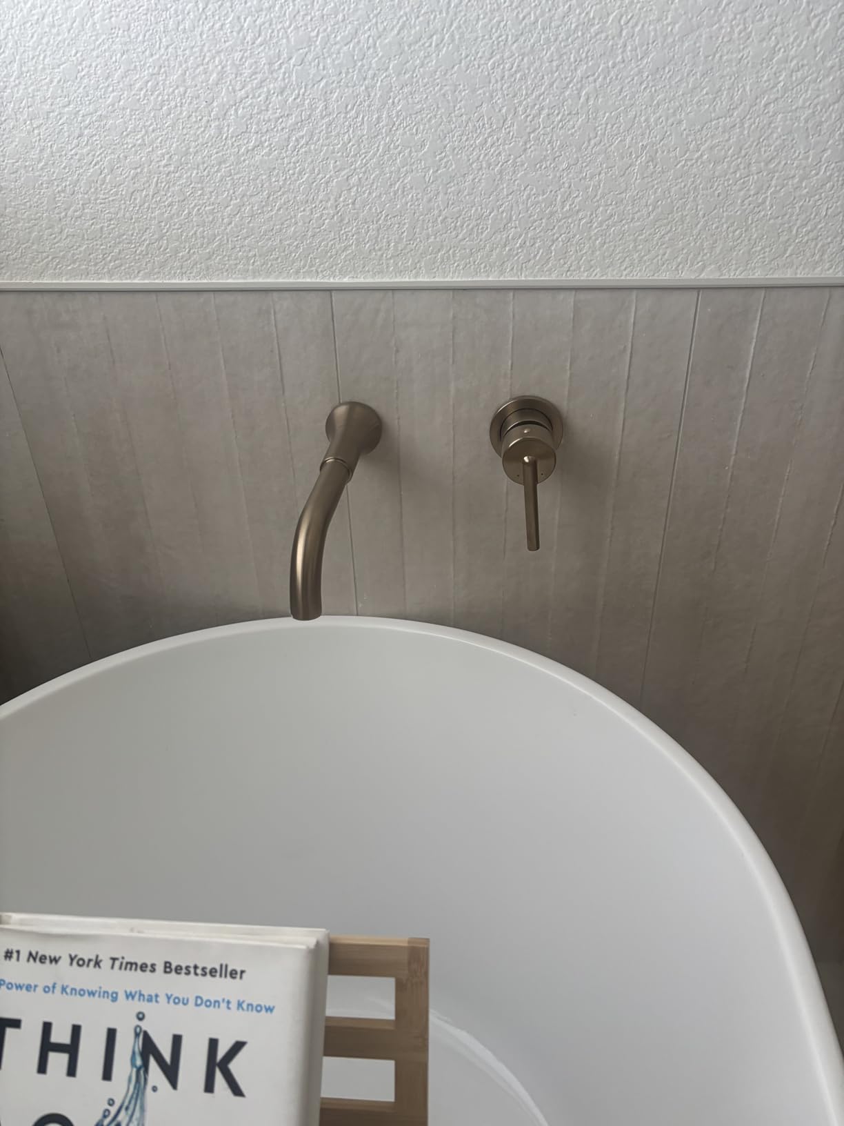 Delta Trinsic Wall Mount Bathroom Faucet 2 Hole, Brushed Gold Bathroom Sink Faucet for Vanity, Champagne Bronze T3559LF-CZWL customer photo 1