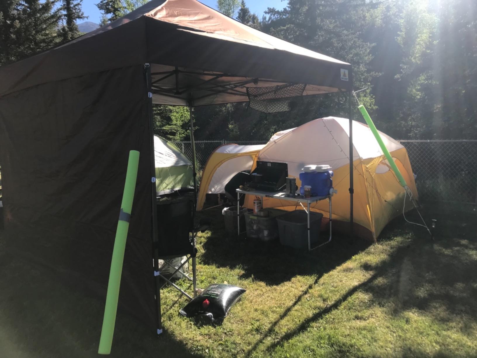 ABCCANOPY Patio Pop Up Canopy Tent 10x10 Commercial-Series (Black) customer photo 1