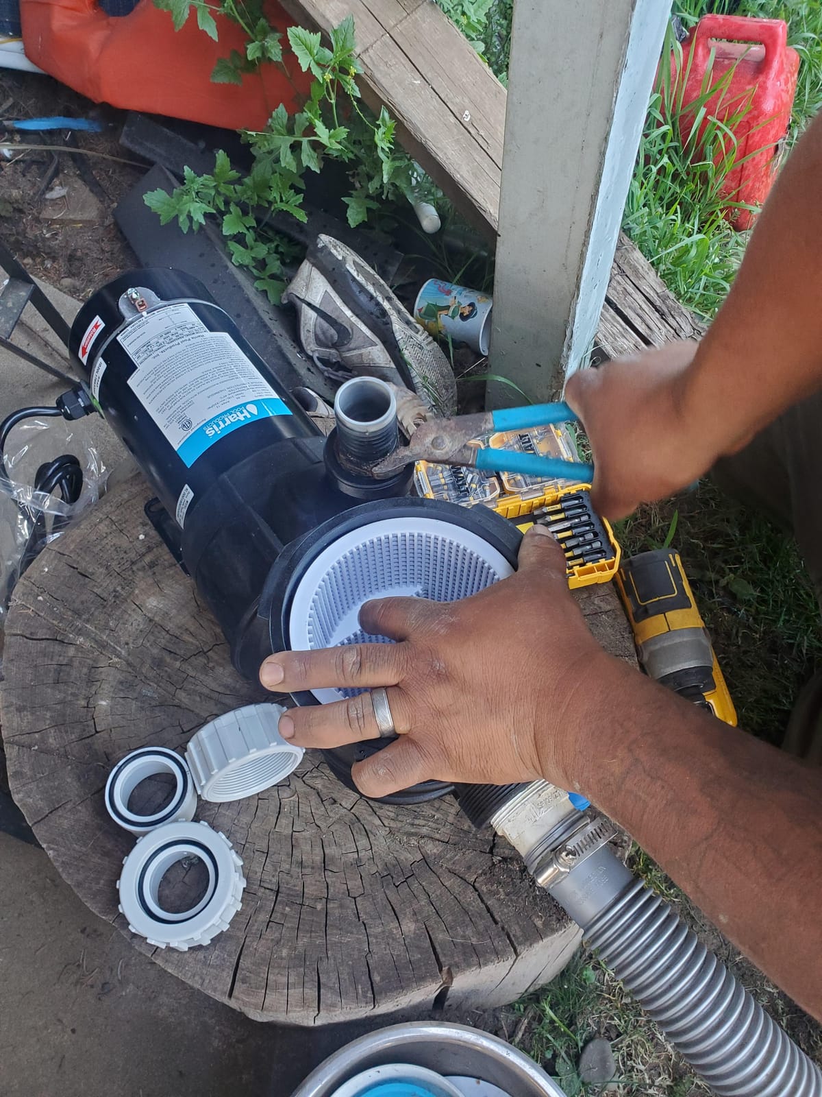 Doheny's Harris ProForce 1.5 HP Above Ground Pool Pump 115V ((1.2 THP)) customer photo 2