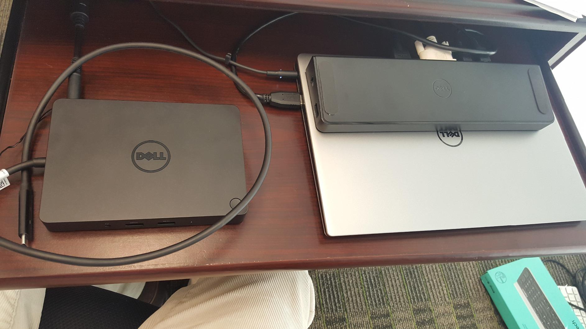 Dell WD15 Monitor Dock 4K with 180W Adapter, USB-C, (450-AEUO, 7FJ4J, 4W2HW),Black,Dual Display customer photo 2