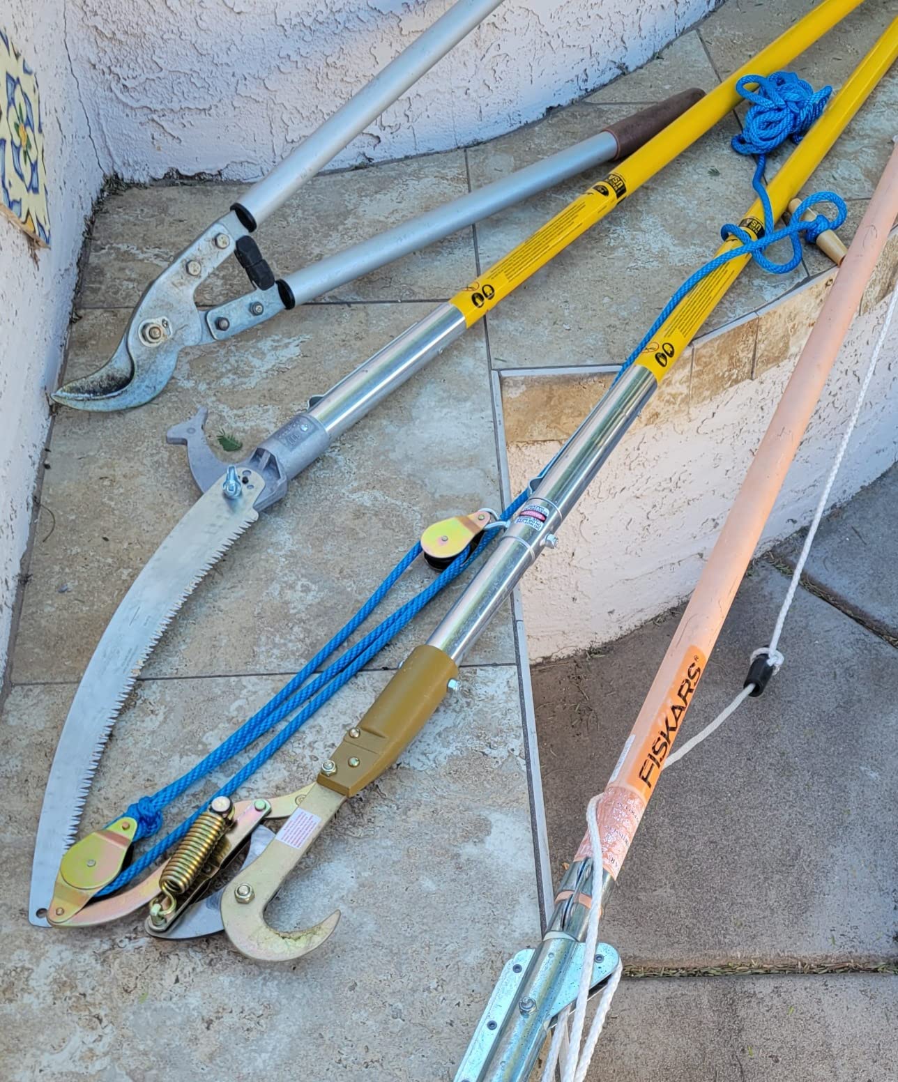 Jameson FG-6PKG-7 FG-Series Manual Pole Saw and Tree Pruner with Two 6-Foot Fiberglass Poles customer photo 2
