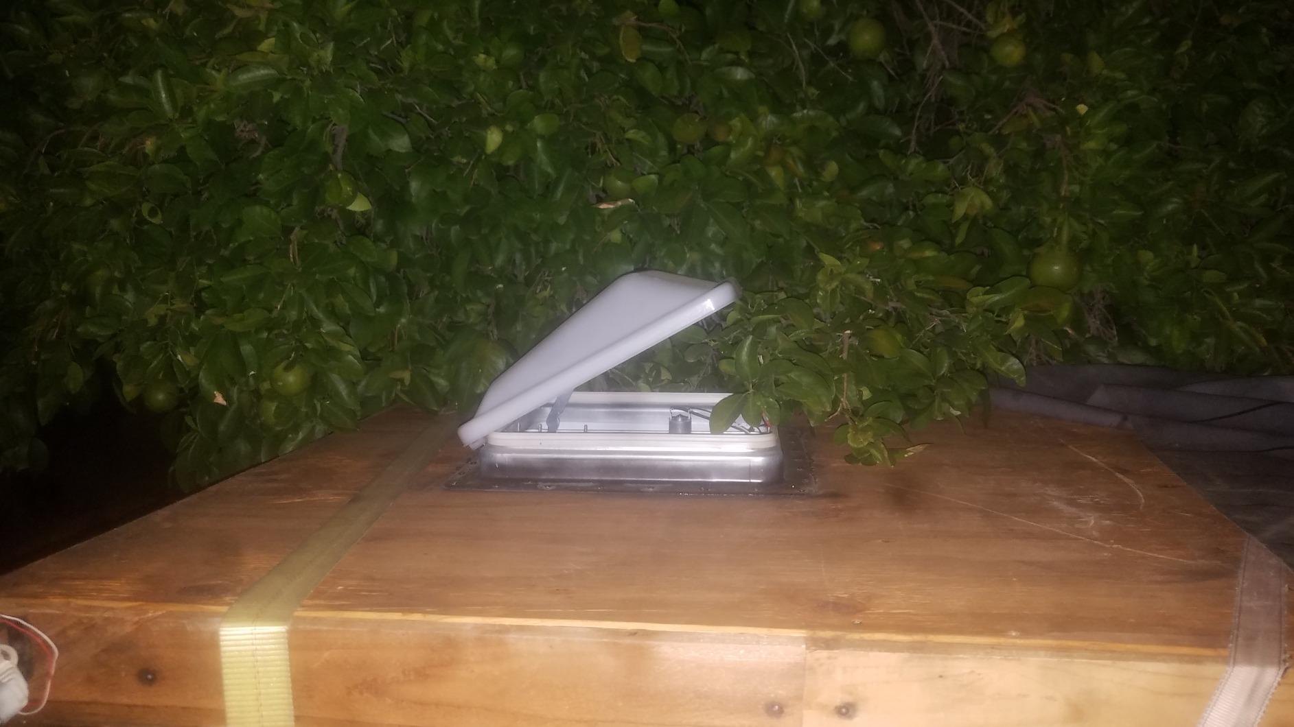 Ventline RV Roof Vent White w/ 12 Volt Fan, Putty & Screws customer photo 2