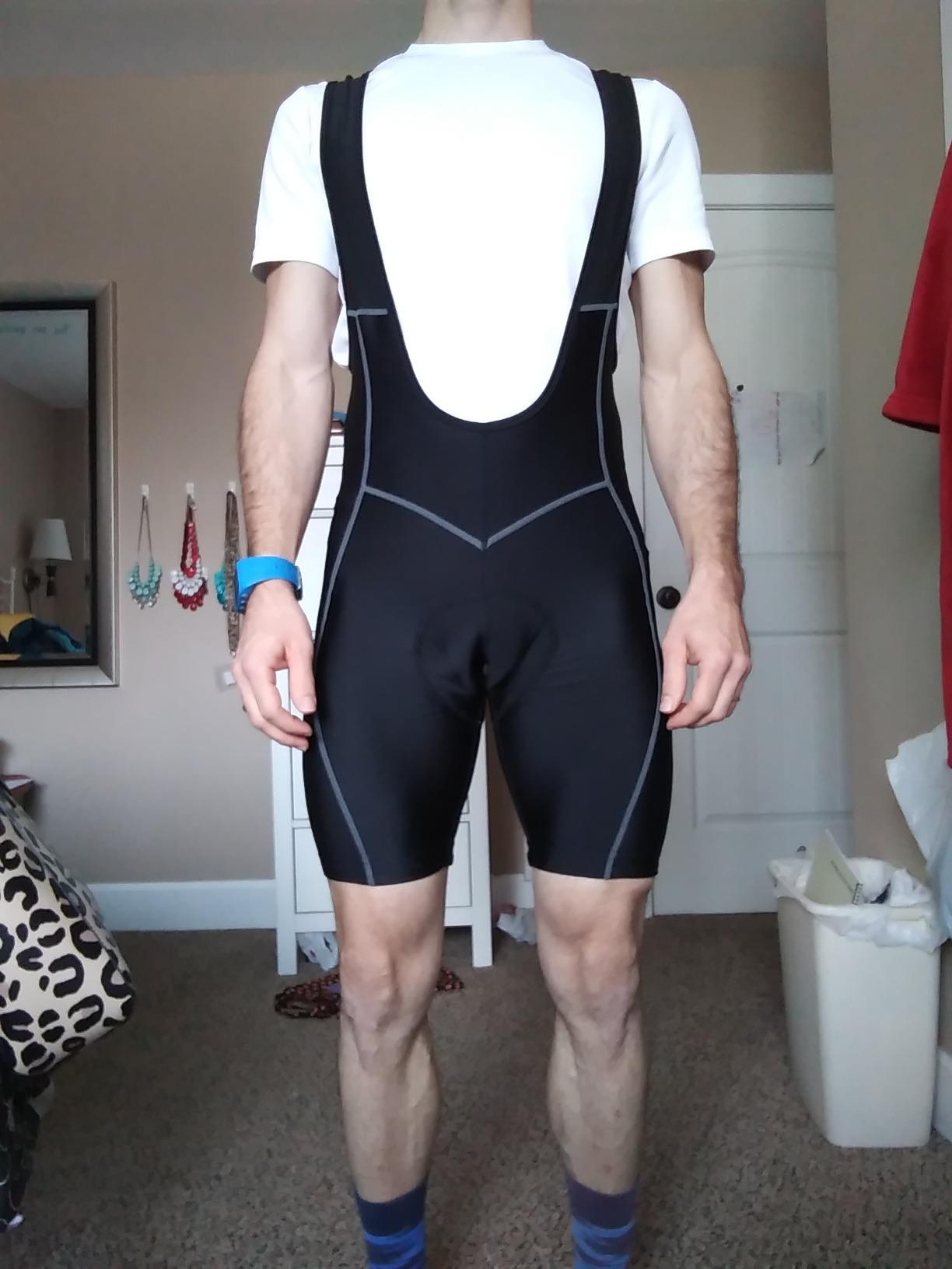 Przewalski Men’s 3D Padded Cycling Bib Shorts Bicycle Biking Bib Tights customer photo 1