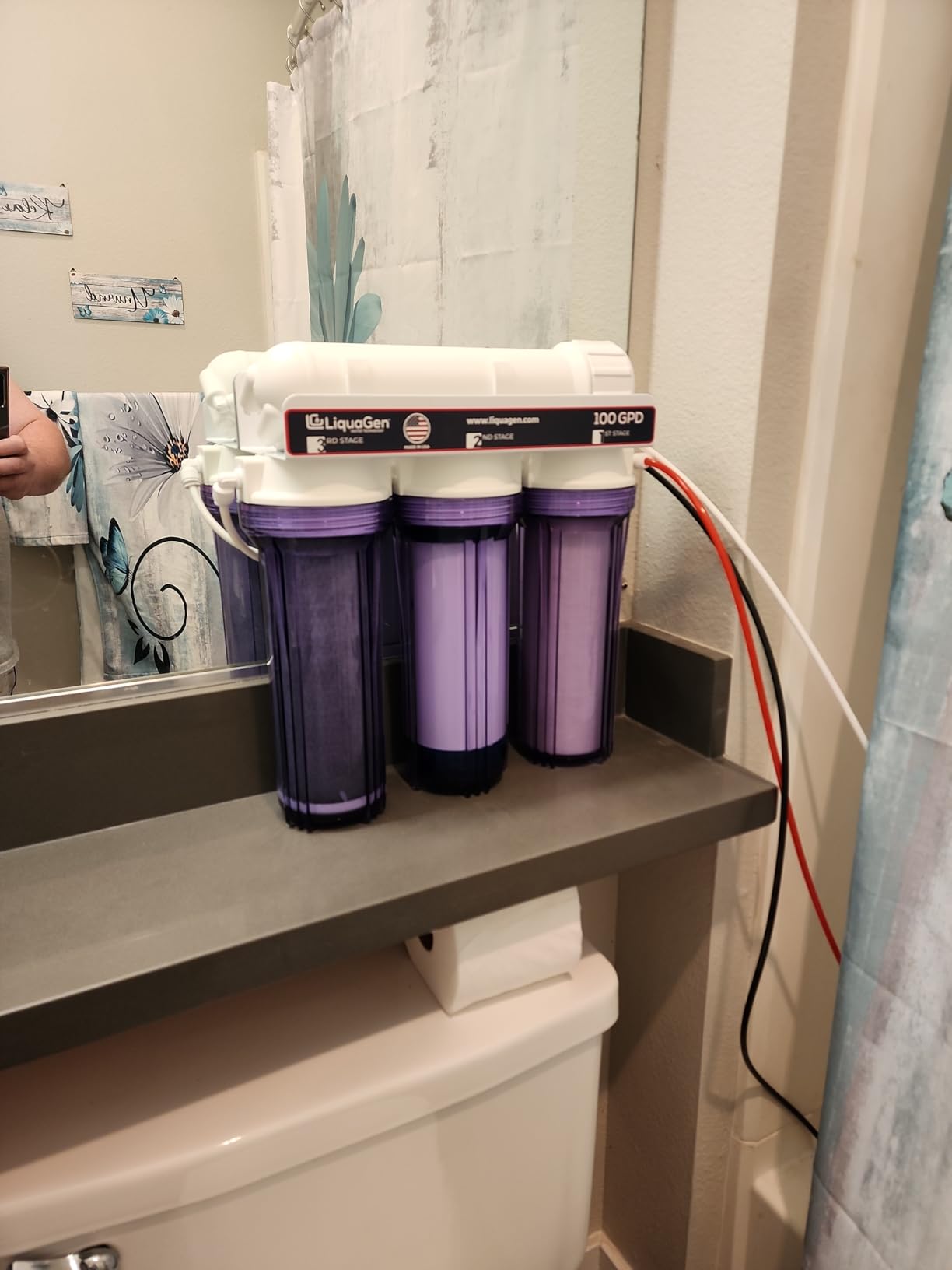 LiquaGen- 4 Stage Hydroponics Reverse Osmosis Water Filtration System- 100 GPD | Water Purifier for Indoor or Outdoor Garden Use | Hydroponics Growing System | Healthy Plants starts with Healthy Water customer photo 1