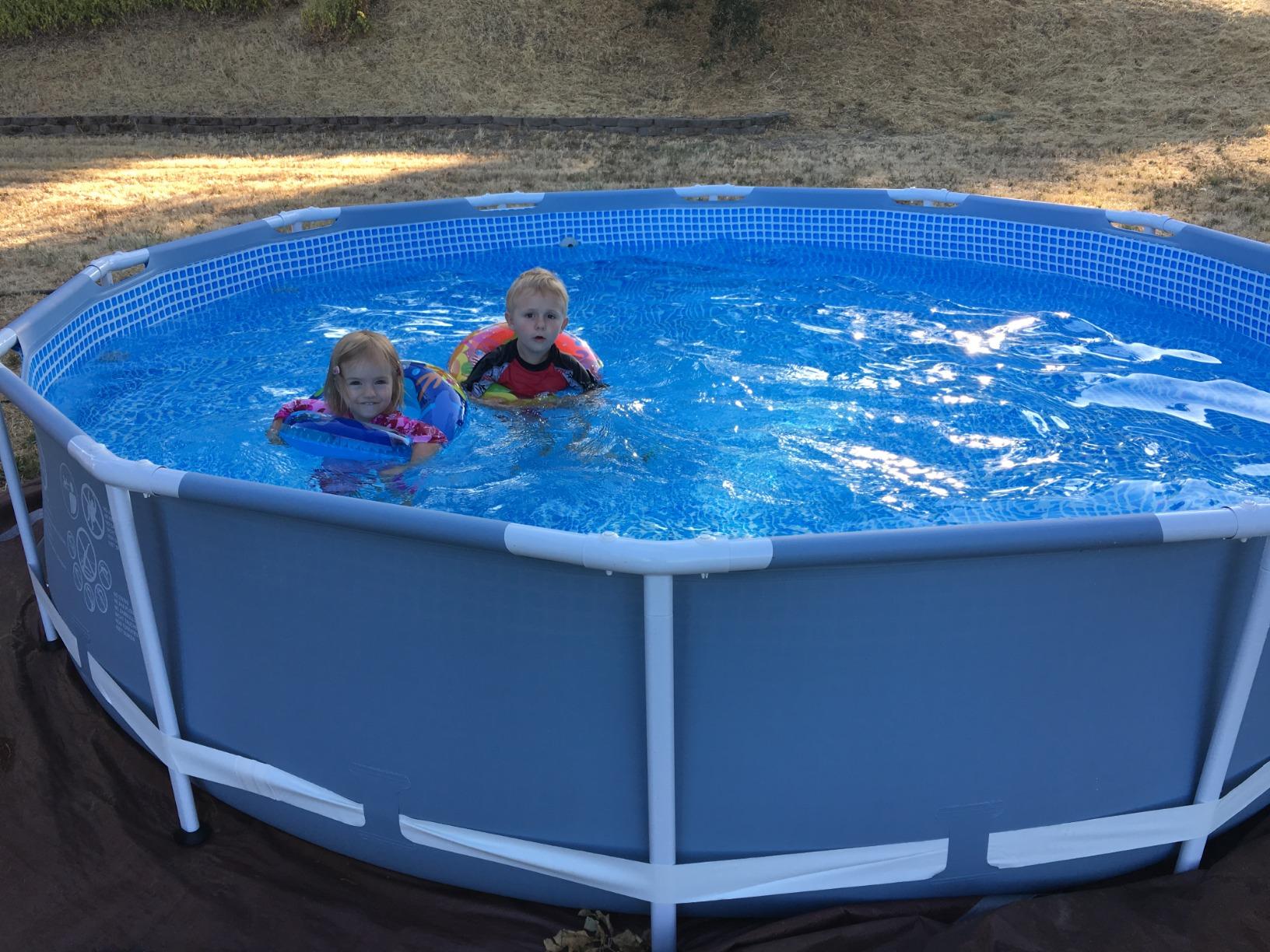 Intex 12ft X 30in Prism Frame Pool Set with Filter Pump customer photo 2
