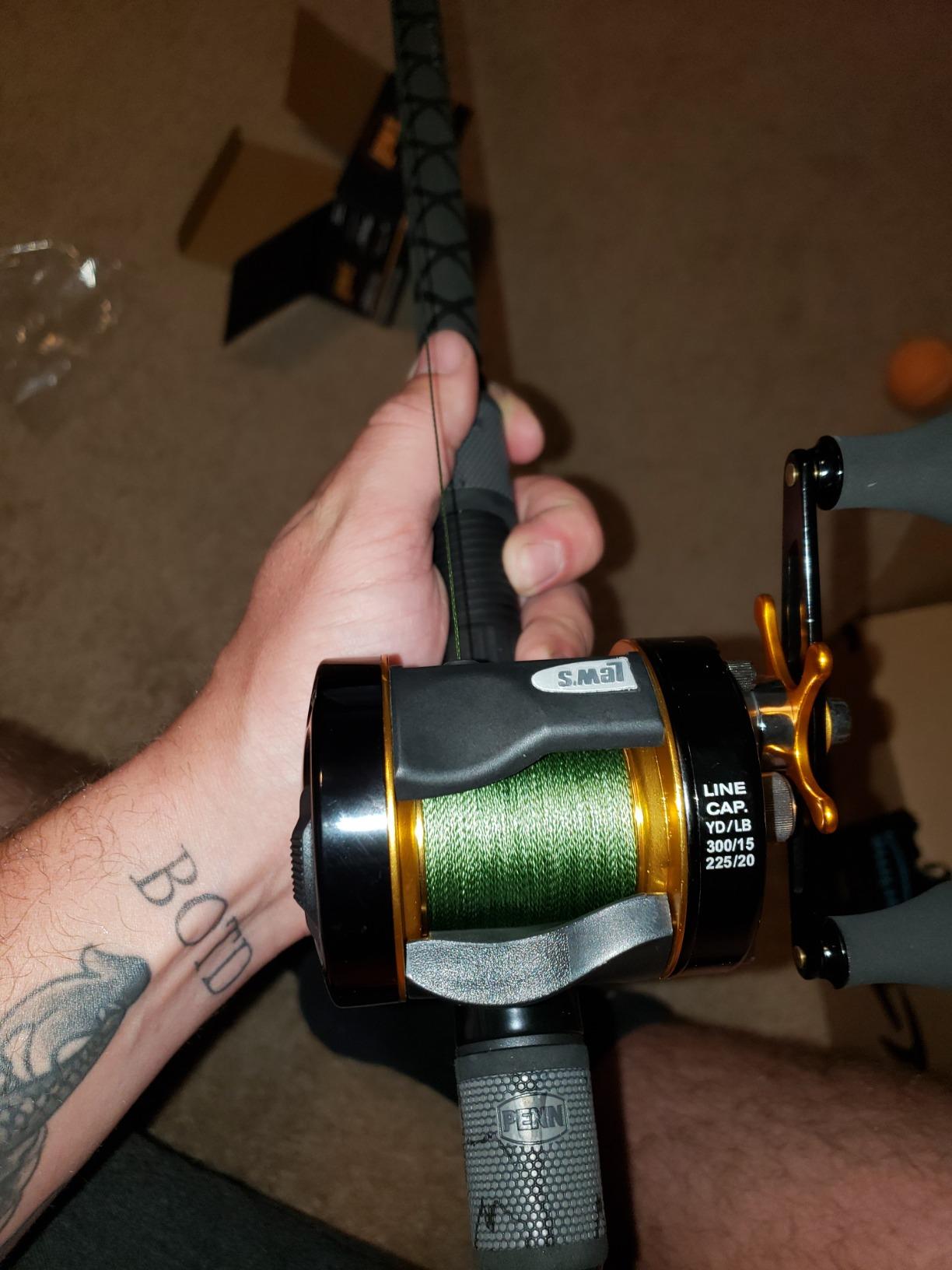 Lew's Speed Cast 5.3:1 Right Hand Casting Reel, Black/Gold customer photo 2