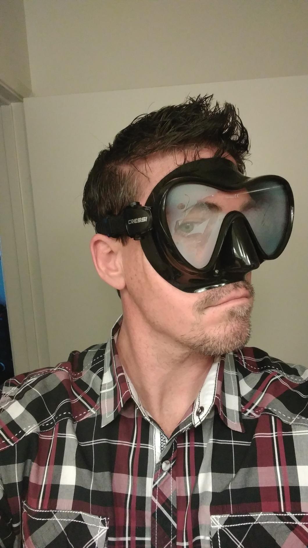 Cressi Scuba Diving Snorkeling Kit - Freediving Mask & Dry Snorkel - F1 & Supernova Dry: Designed in Italy customer photo 1
