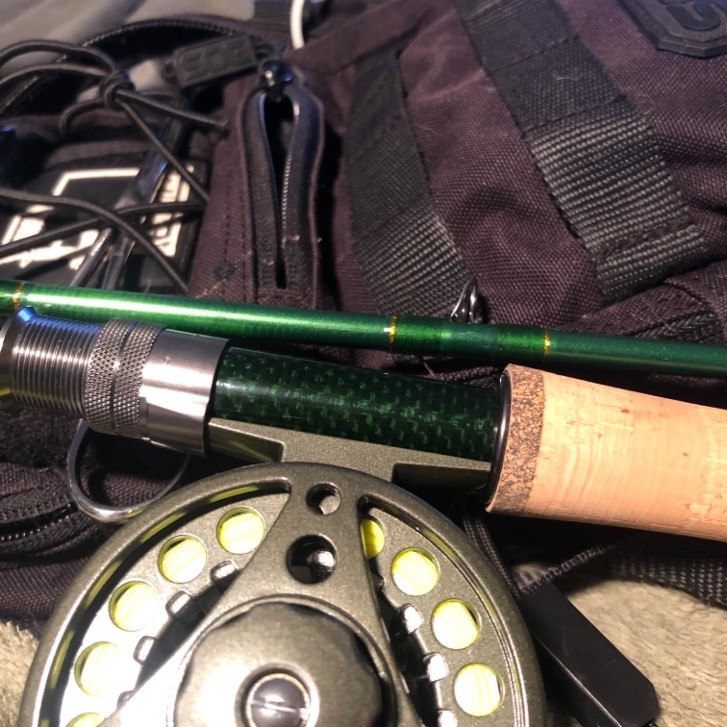 Maxcatch 3-12wt Medium-Fast Action Premier Fly Fishing Rod-IM8 Carbon Blank for High Performance,with AA Cork Grip Hard Chromed Guides customer photo 1