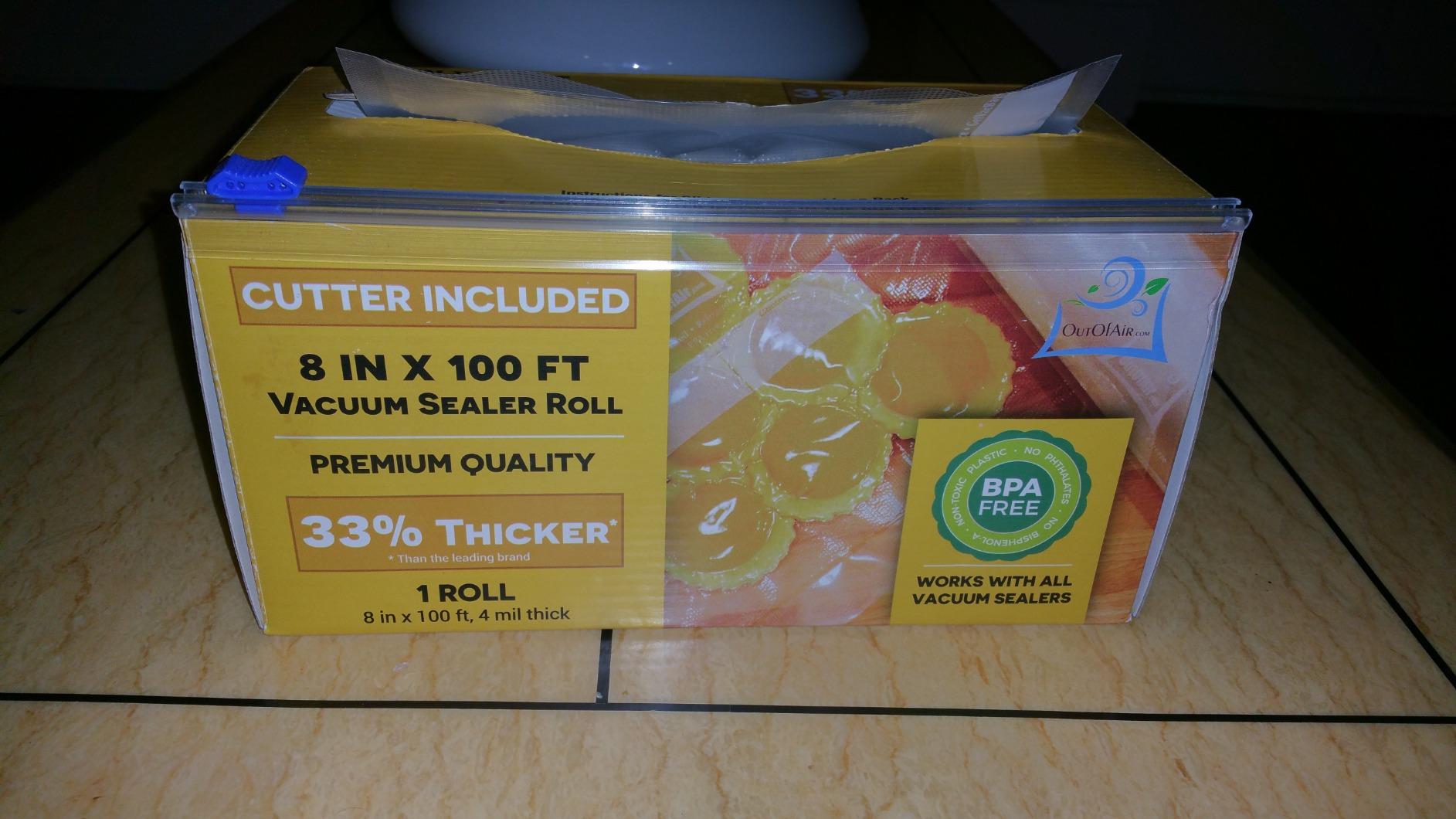 Vacuum Sealer Roll & Bag Cutter (8